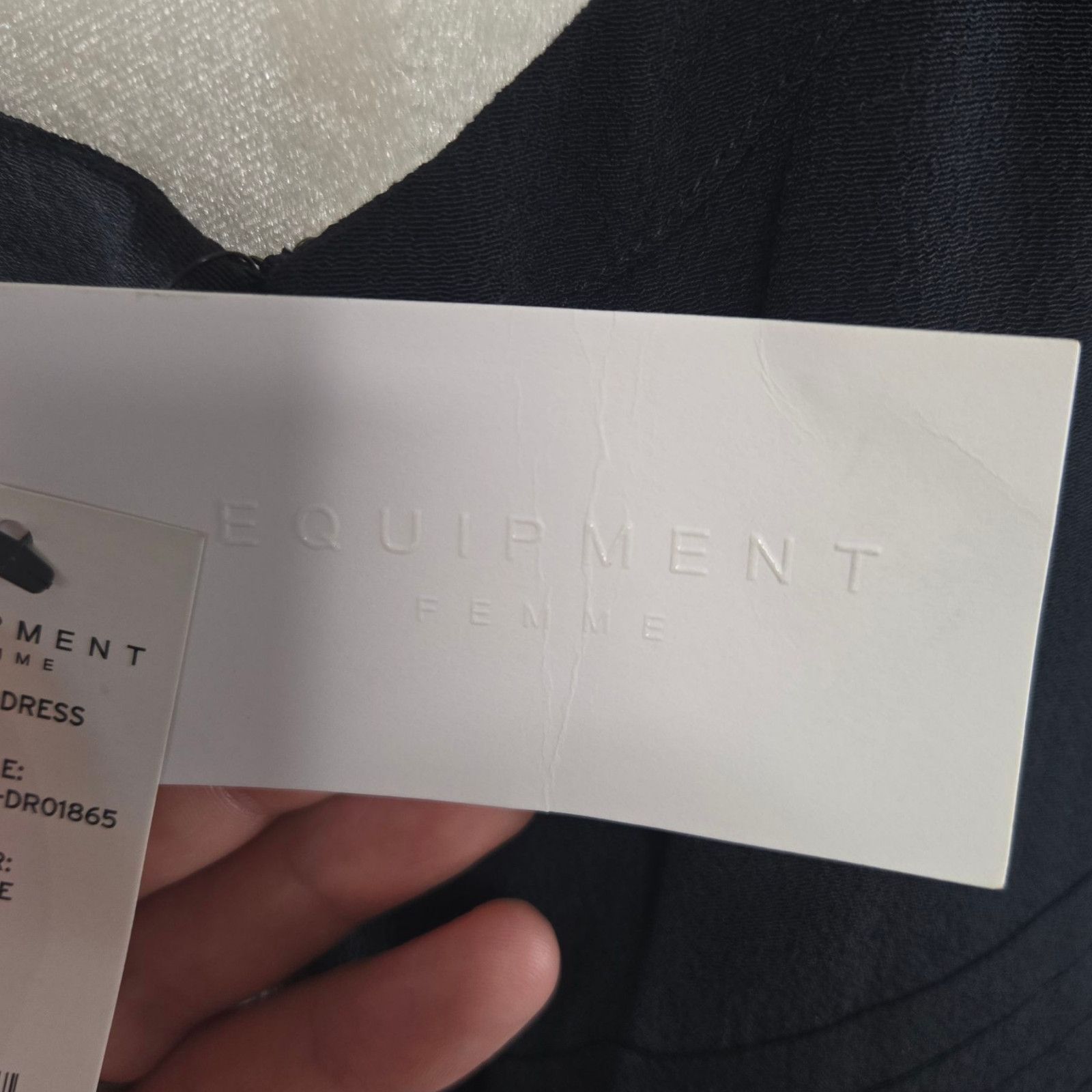 Equipment Equipment Navy Eclipse Midi Norice Dress Size 10 $450 Size L / US 10 / IT 46 - 8 Thumbnail