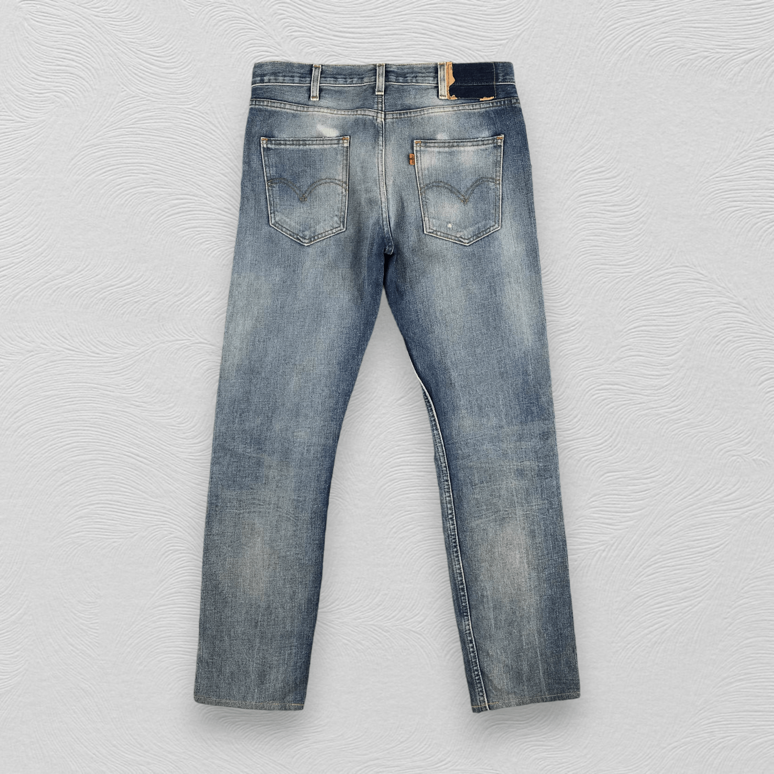 Levi's Vintage Levis 605 Jeans Orange Tab Distressed Denim KJ714 Size US 30 / EU 46 - 2 Thumbnail