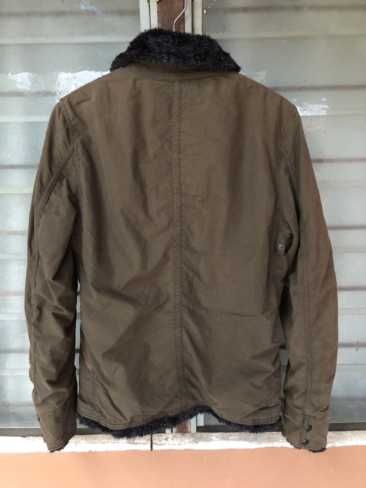 Johnbull Vintage Johnbull Trousers Jacket Cotton Khaki Jacket Size US L / EU 52-54 / 3 - 13 Thumbnail