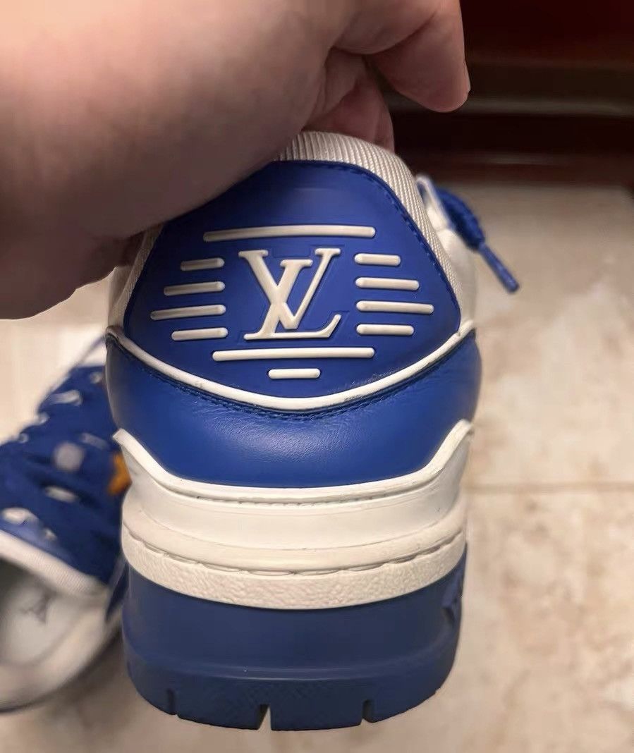 Louis Vuitton Louis Vuitton LV Pikachu Sneakers, White & Blue Size US 8 / EU 41 - 5 Thumbnail