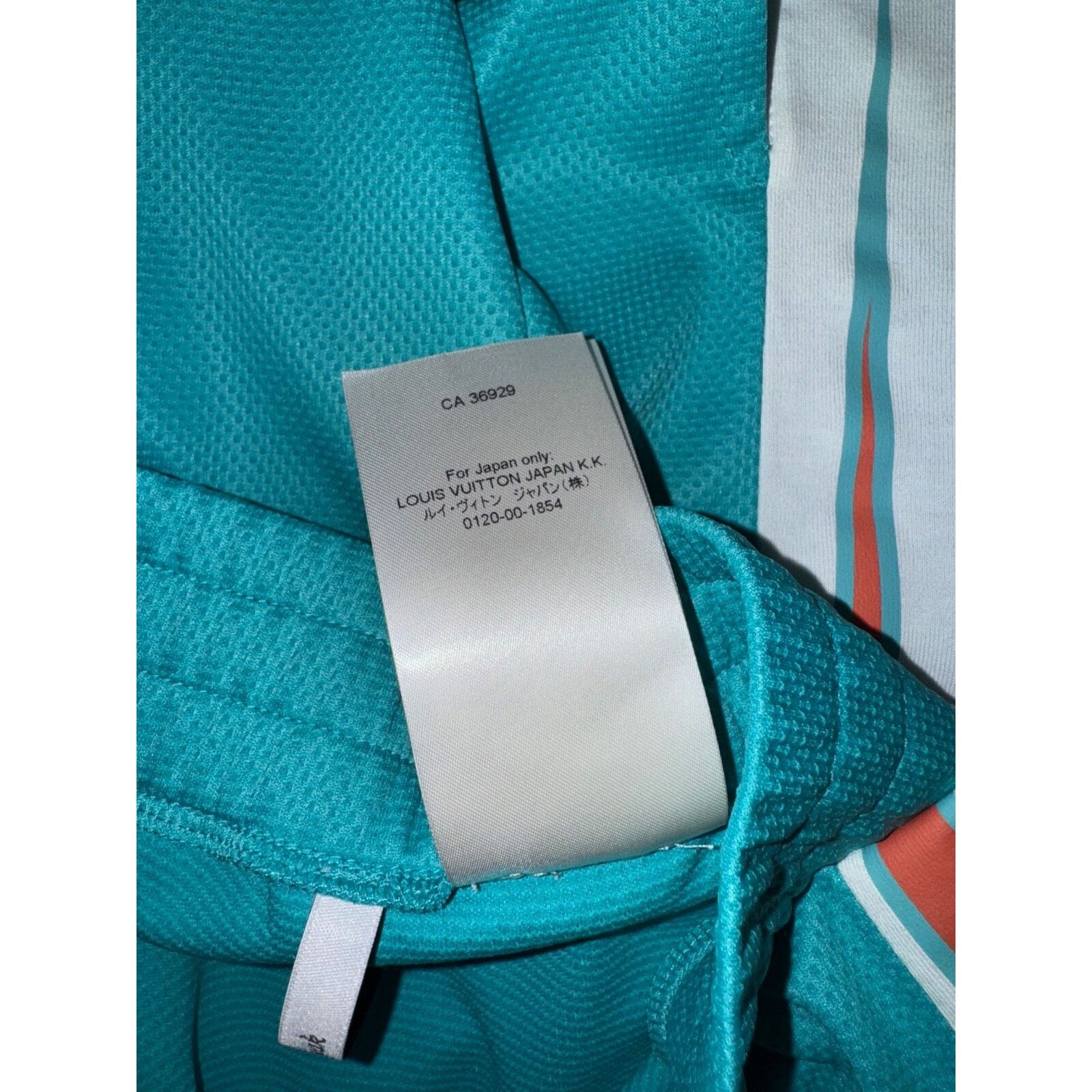 Louis Vuitton Louis Vuitton Amen Break Mint Miami Dolphins Blue LV Size US 32 / EU 48 - 11 Thumbnail