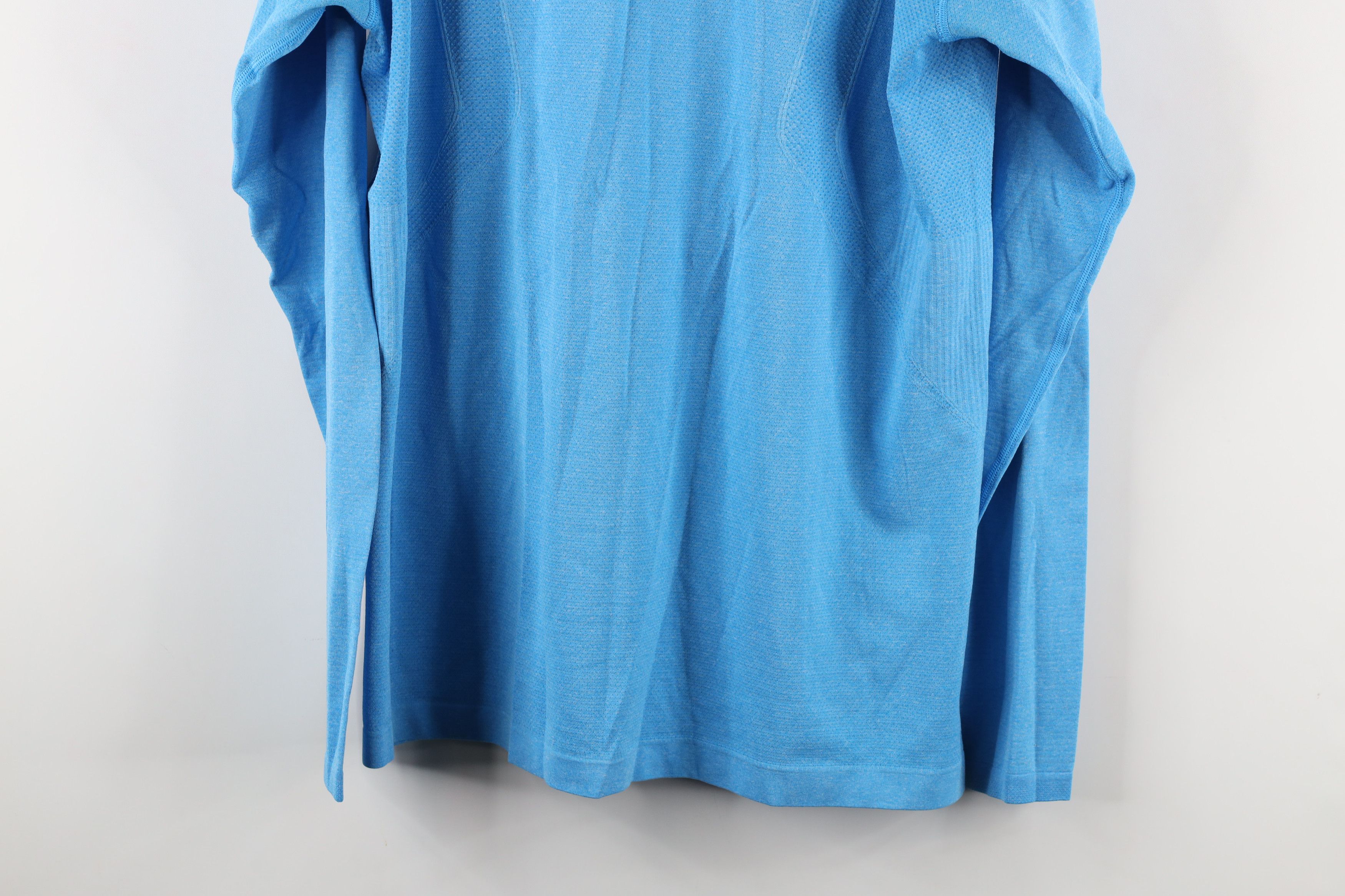 Lululemon Lululemon Gym Metal Vent Tech Long Sleeve T-Shirt Blue Size US L / EU 52-54 / 3 - 12 Thumbnail