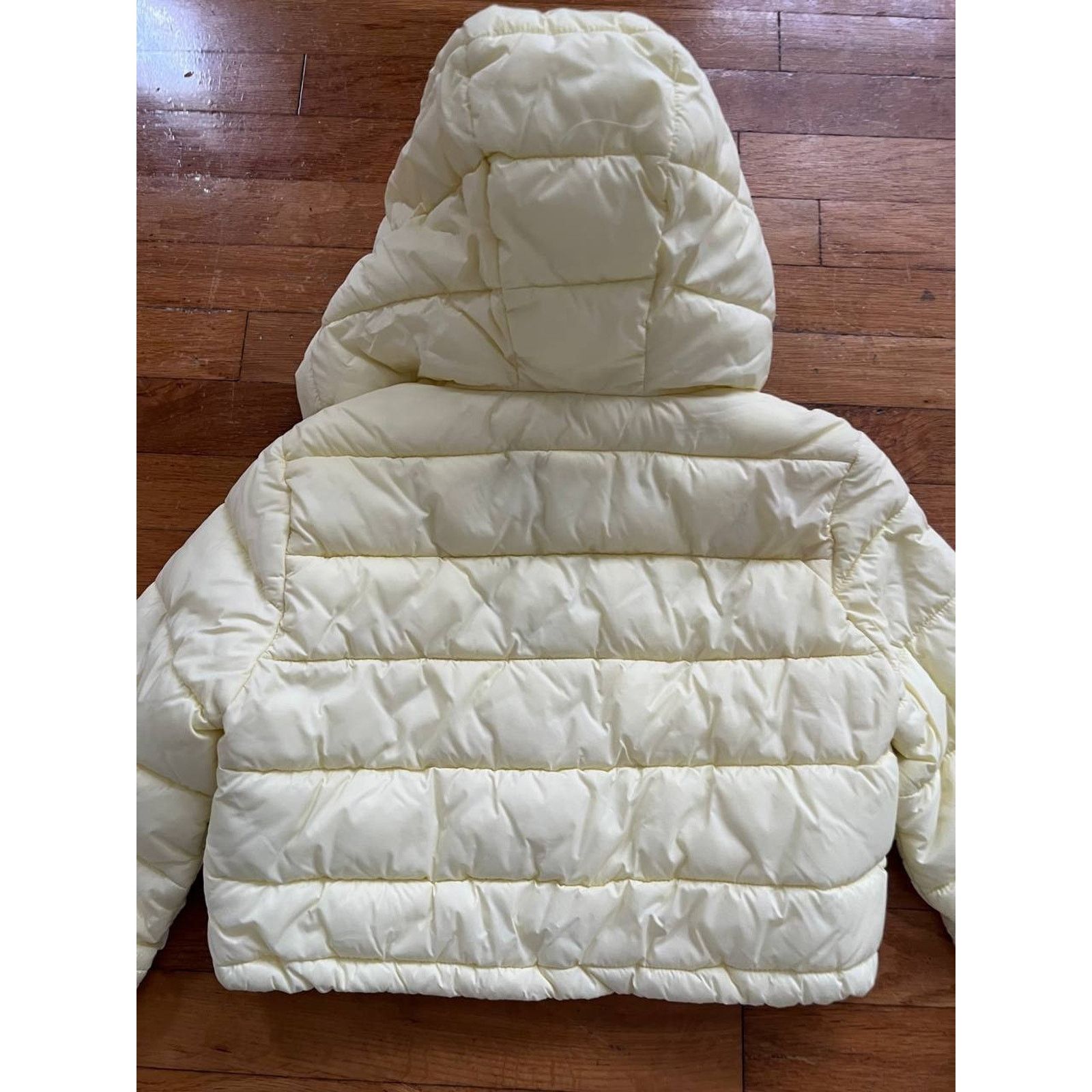 Zara Zara Cropped Puffer Jacket Yellow girl Small A001465 Size S / US 4 / IT 40 - 5 Thumbnail