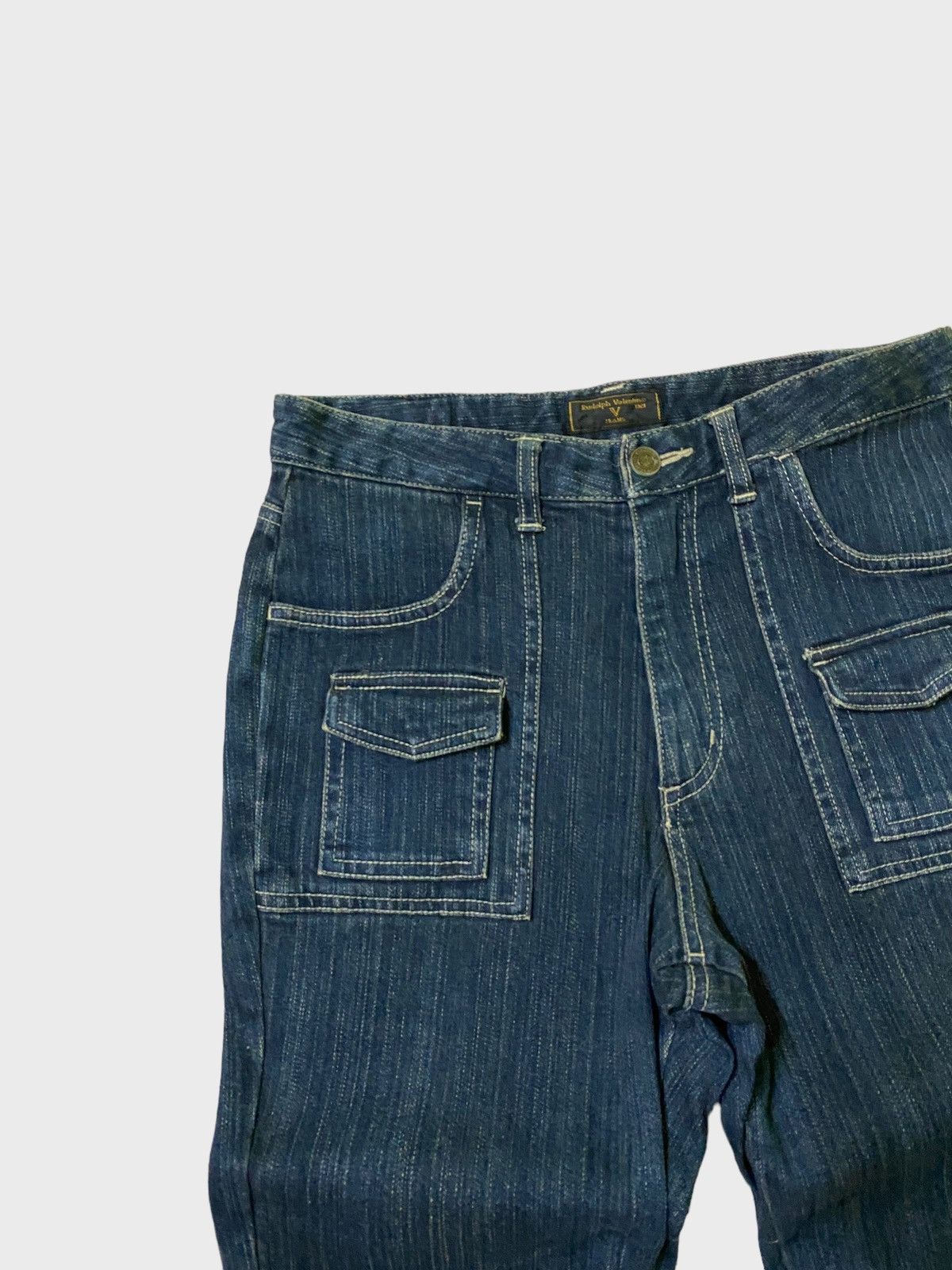 If Six Was Nine × Le Grande Bleu (L.G.B.) × Tornado Mart Flared Hysteric Style Rudolph Velentino Yamamoto Bush Pant Size US 27 - 4 Thumbnail