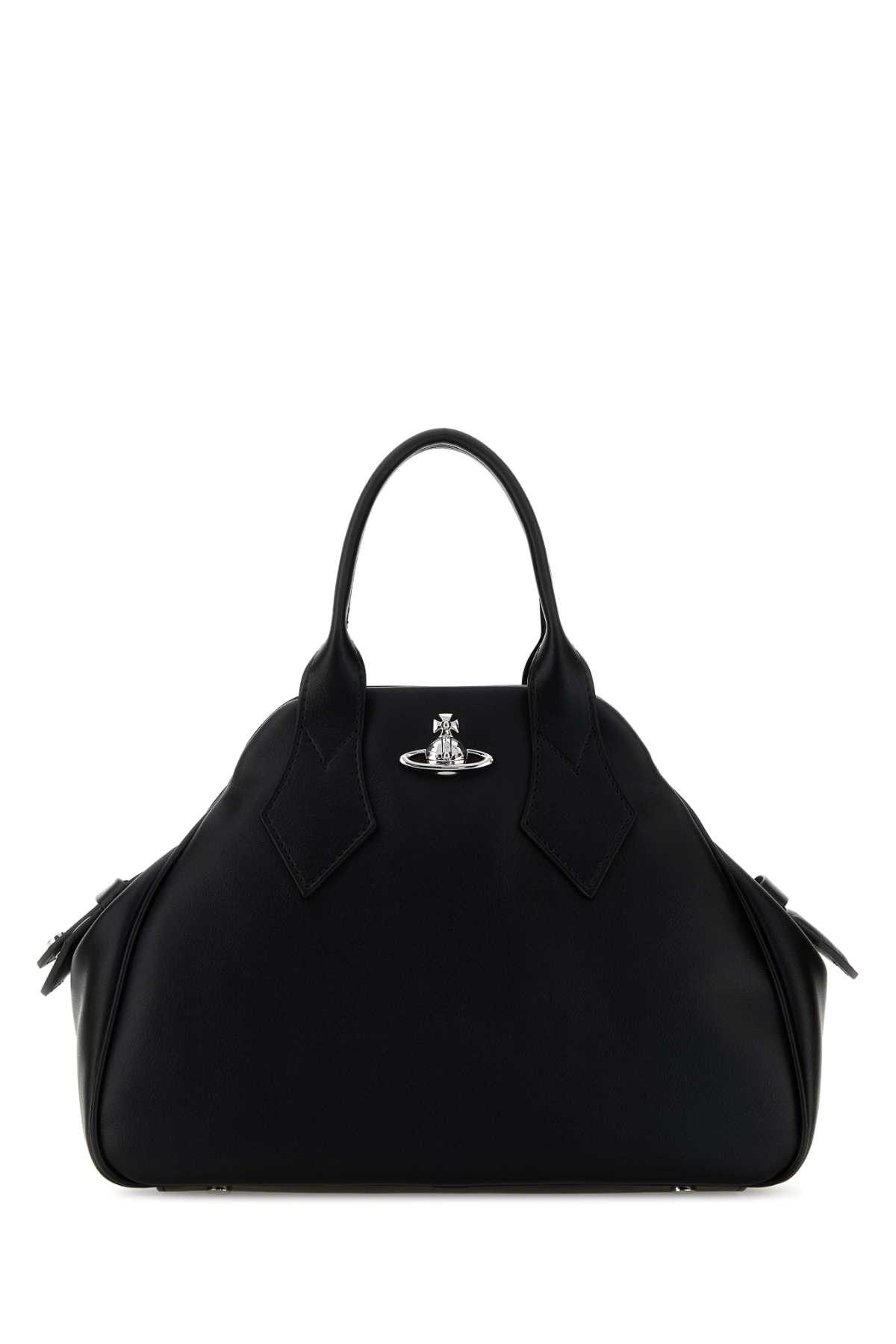 Vivienne Westwood Black Synthetic Leather Medium Yasmine Handbag Size ONE SIZE - 1 Thumbnail