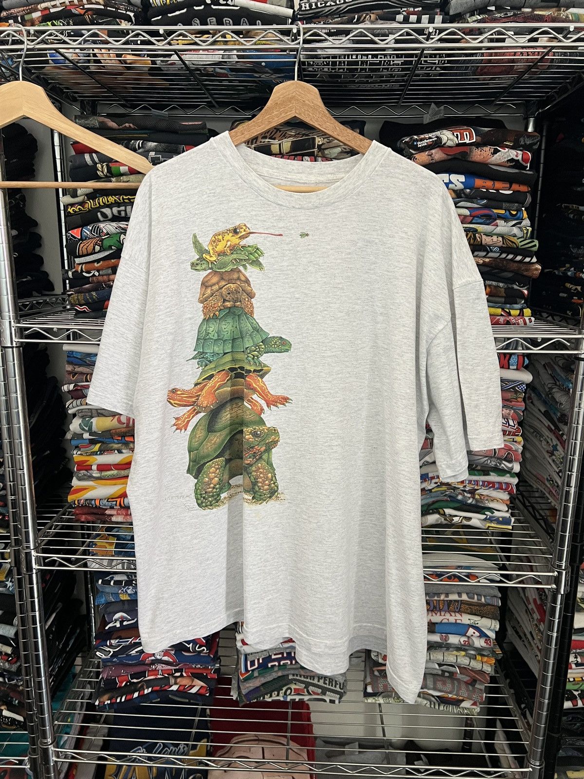1992 Turtle Totem Konda Mazzotta Nature Caribbean Soul Tee