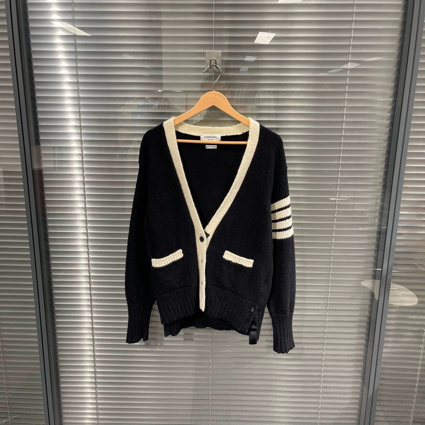 Thom Browne Thom Browne Mohair Knit Cardigan 40 99% New Size S / US 4 / IT 40 - 1 Thumbnail