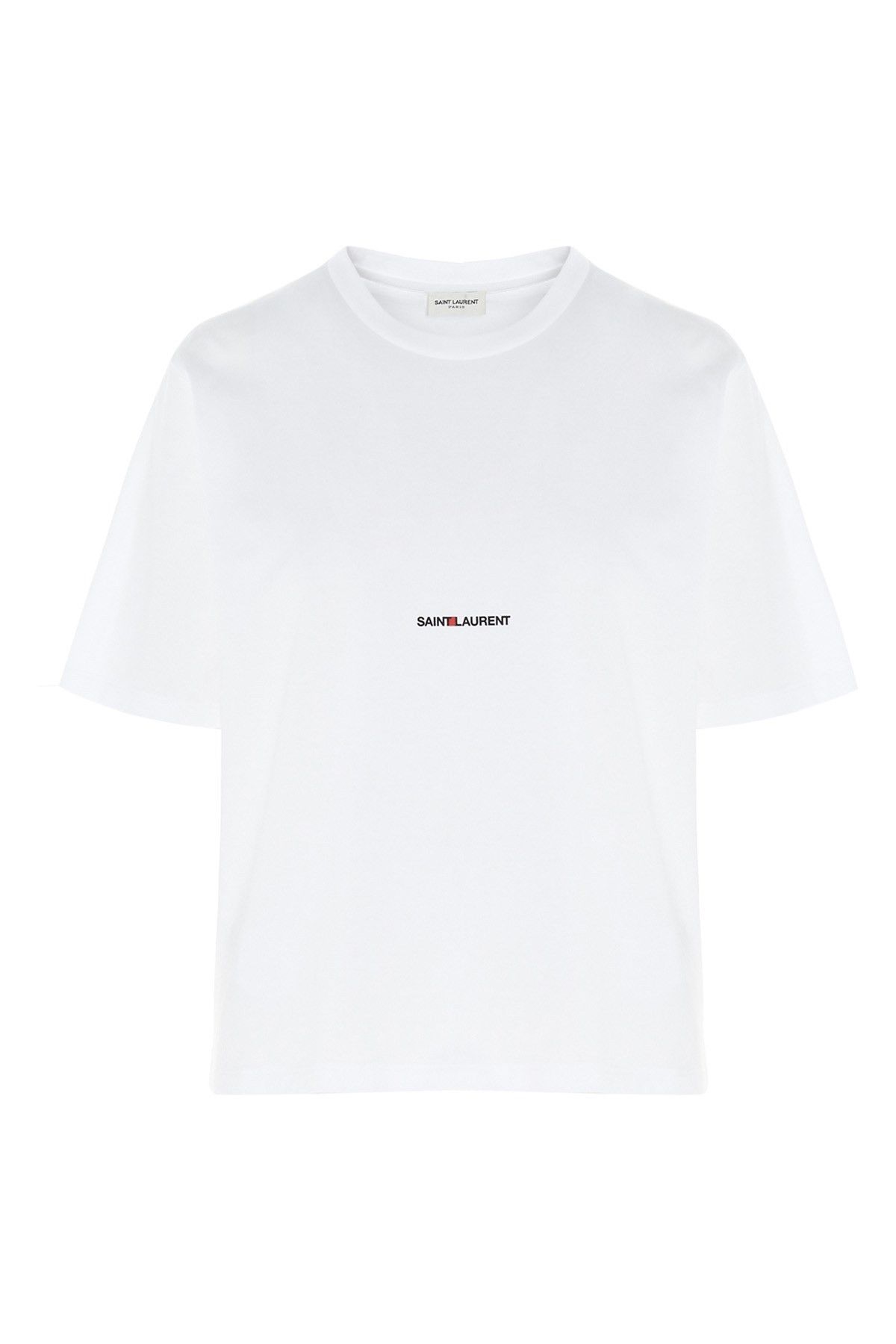 Saint Laurent Paris 'Saint Laurent Rive gauche' T-shirt Size L / US 10 / IT 46 - 1 Thumbnail