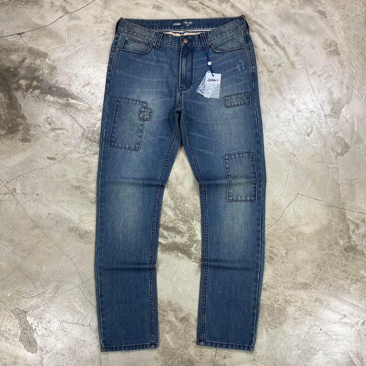 Jean Paul Gaultier Patchwork Denim Jeans Size US 34 / EU 50 - 1 Thumbnail