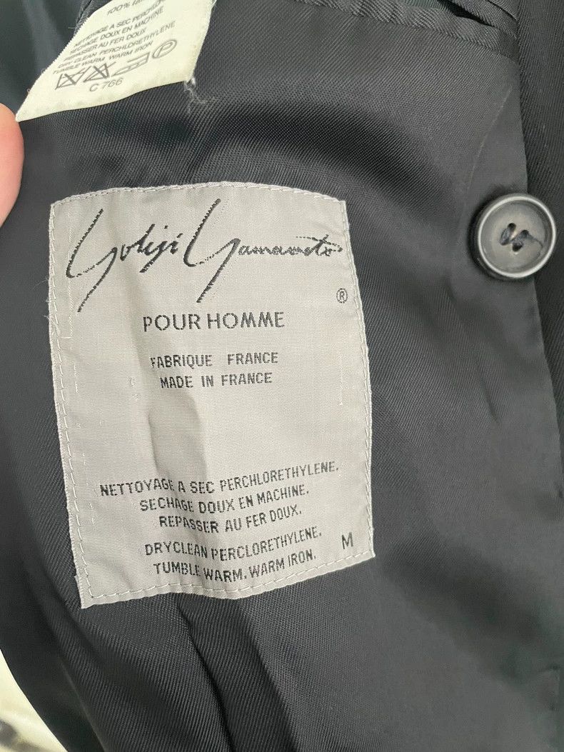Yohji Yamamoto Yohji Yamamoto 80s Double Breasted Jacket 2501-Nextarrow Size US M / EU 48-50 / 2 - 4 Thumbnail