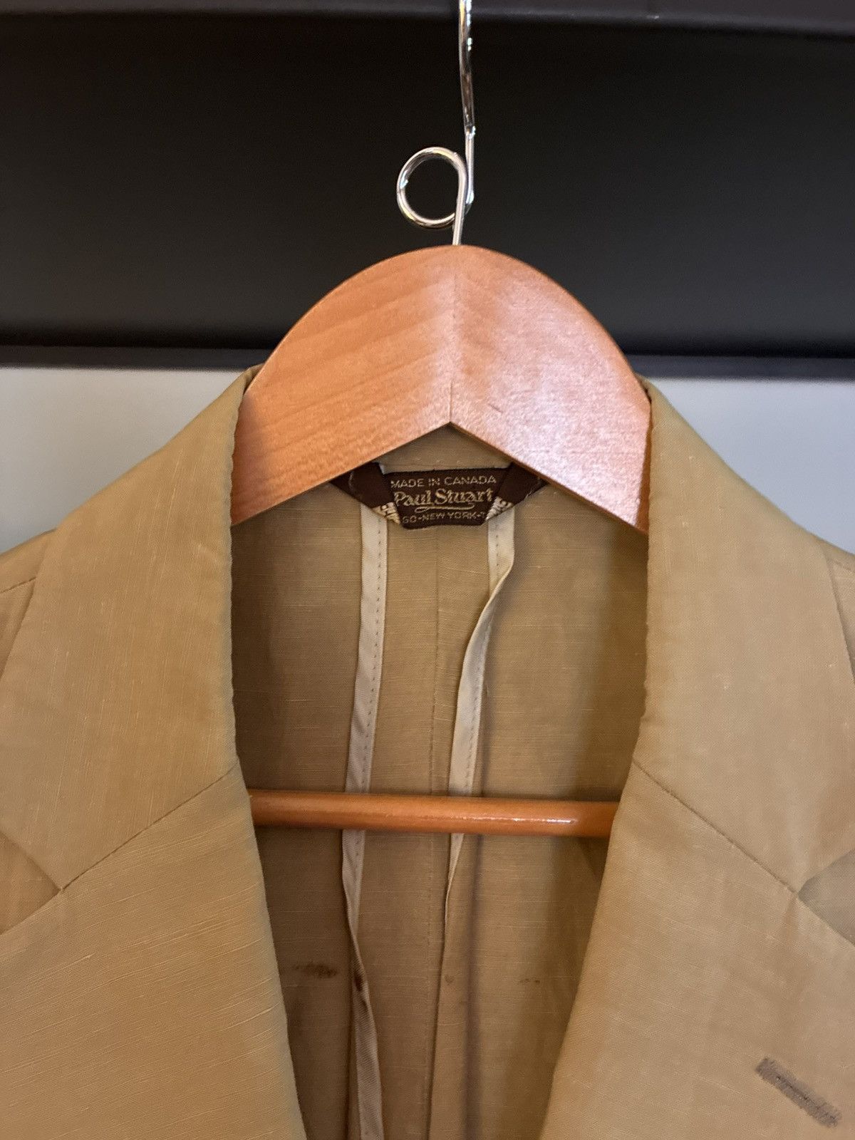 Paul Stuart Paul Stuart III Unstructured Sport Coat – 39 Semi Tall/Long Size 40R - 2 Thumbnail