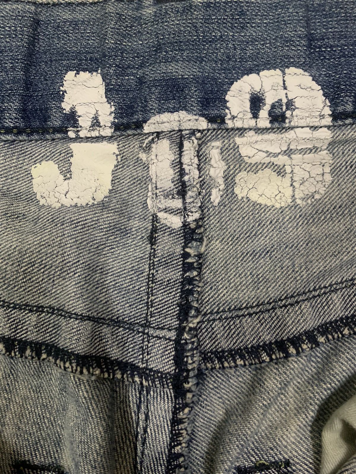 Giorgio Armani Vintage Giorgio Armani J09 Mud Washed Baggy Jeans Size US 33 - 17 Thumbnail