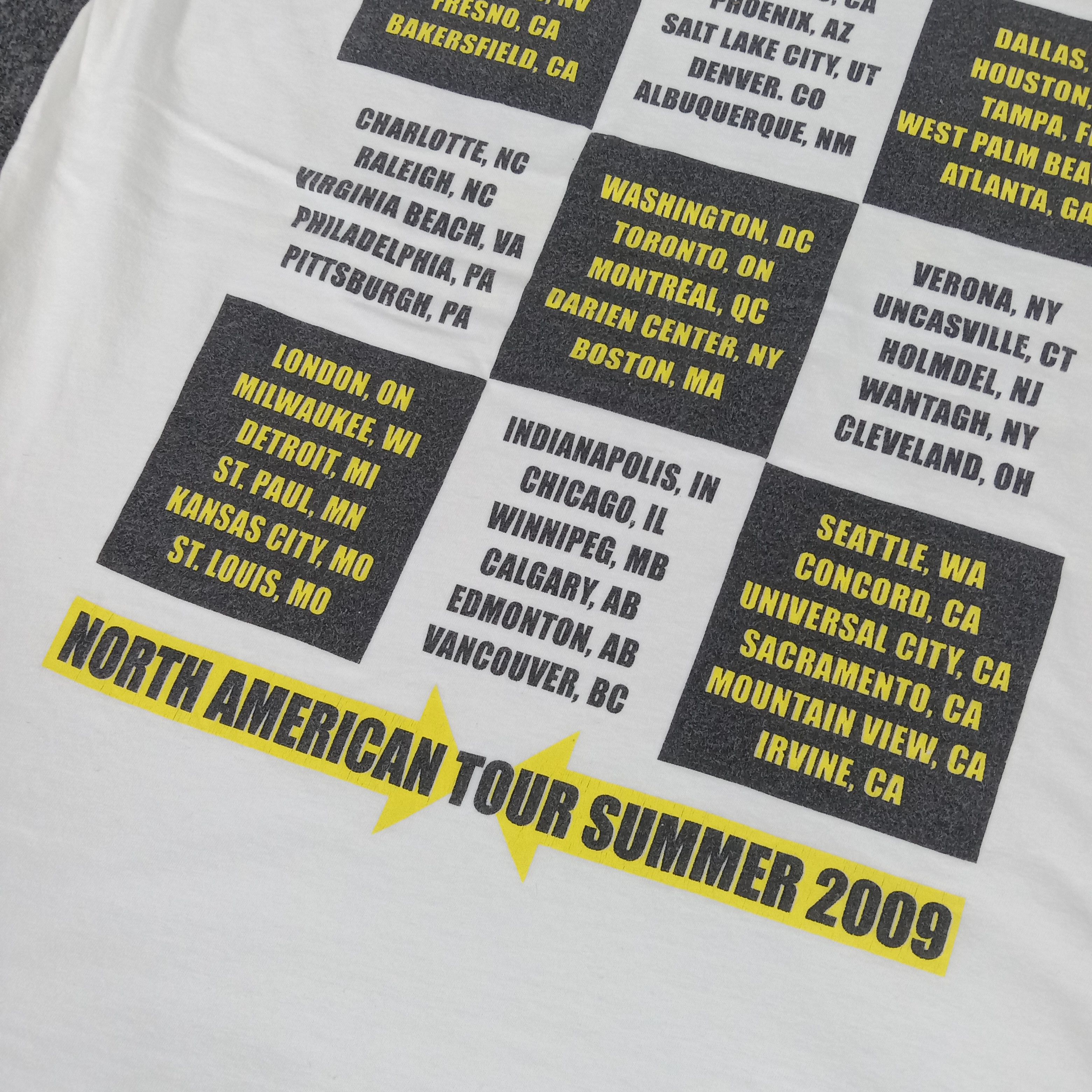 Band Tees × Vintage No Doubt American Rock Band 2009 Summer Tour Tshirt Size US M / EU 48-50 / 2 - 8 Thumbnail