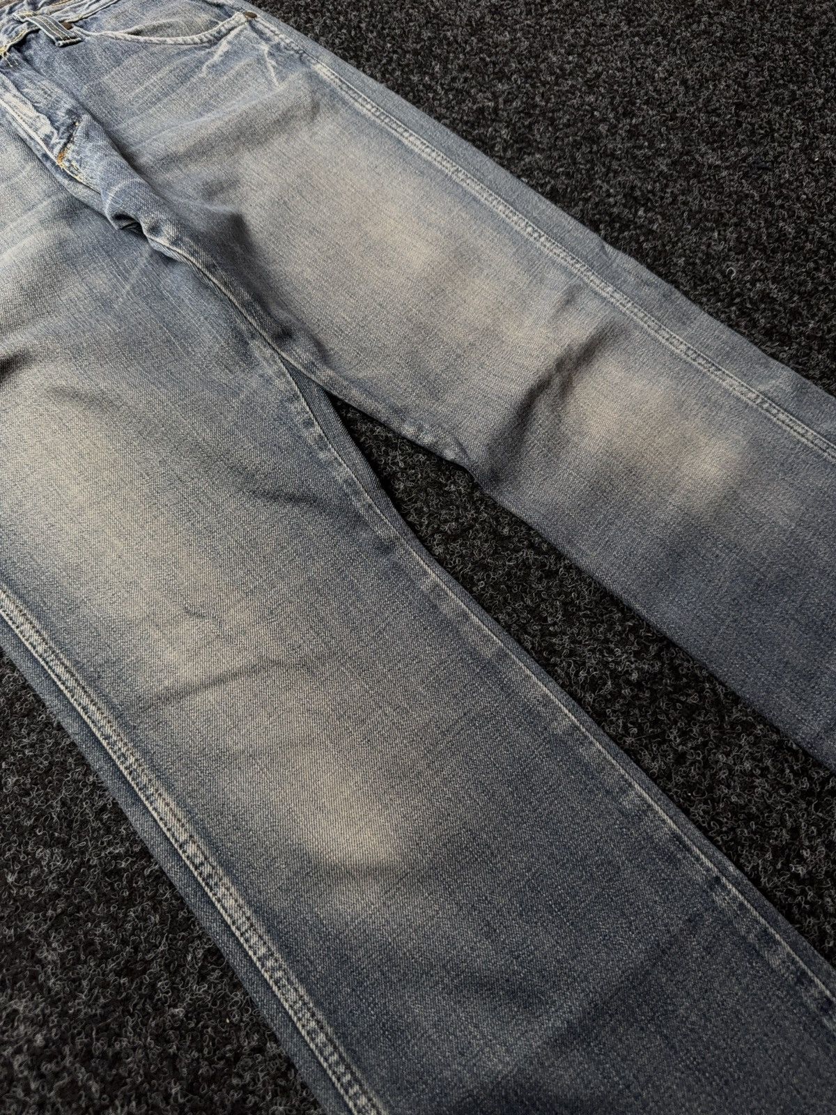 Wrangler Archive 90s Wrangler DAYTON Distressed Faded Bootcut Jeans Size US 32 / EU 48 - 7 Thumbnail