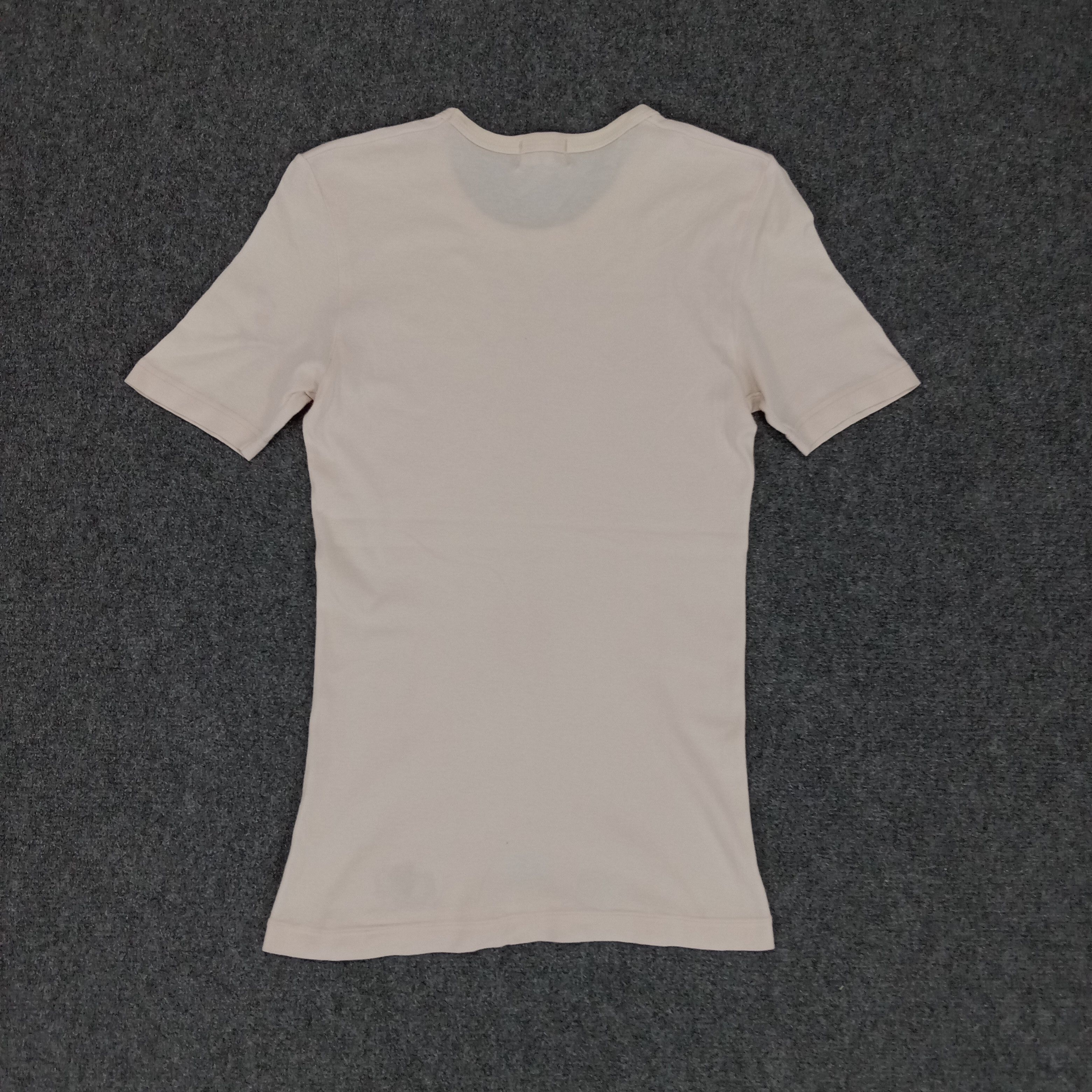 Helmut Lang × Vintage Helmut Lang Luxury Brand Plain Tshirt Size XS / US 0-2 / IT 36-38 - 4 Thumbnail