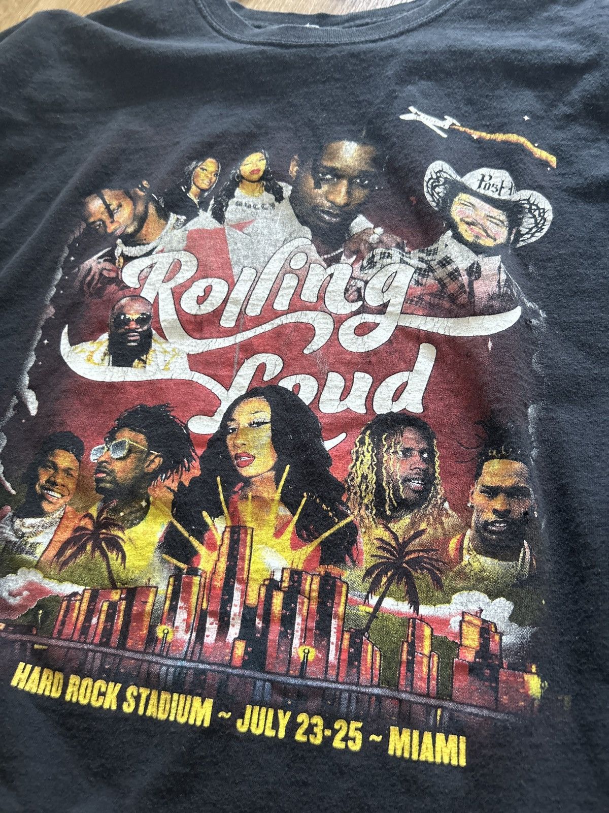Rolling Loud rolling loud miami tour t shirt Size US L / EU 52-54 / 3 - 3 Thumbnail