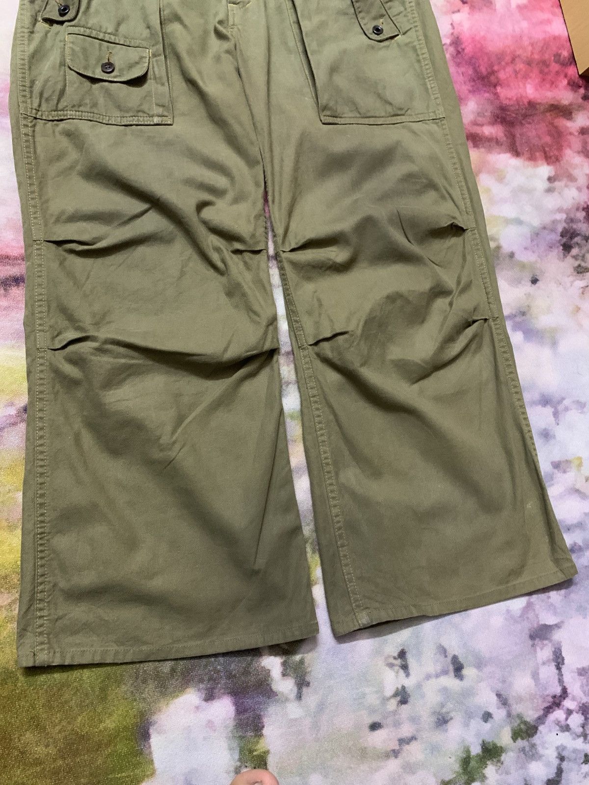 Johnbull Johnbull Kojima Army Fatigue Straight Pants Size US 32 / EU 48 - 6 Thumbnail