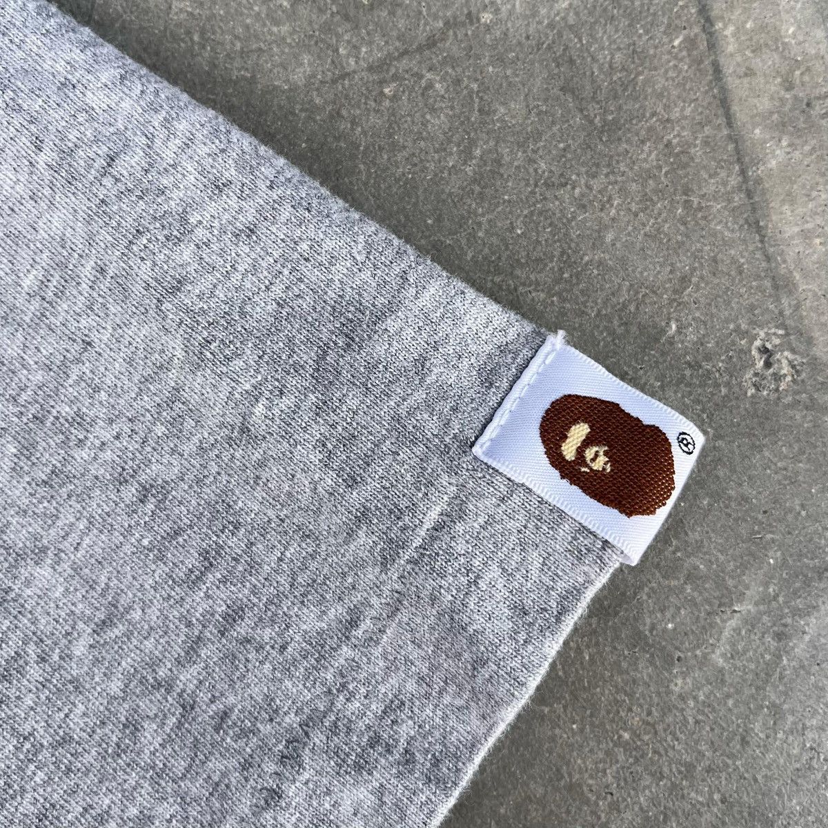 Bape BAPE Aurora Milo On Big Ape Tee 'Grey' Size US M / EU 48-50 / 2 - 3 Thumbnail