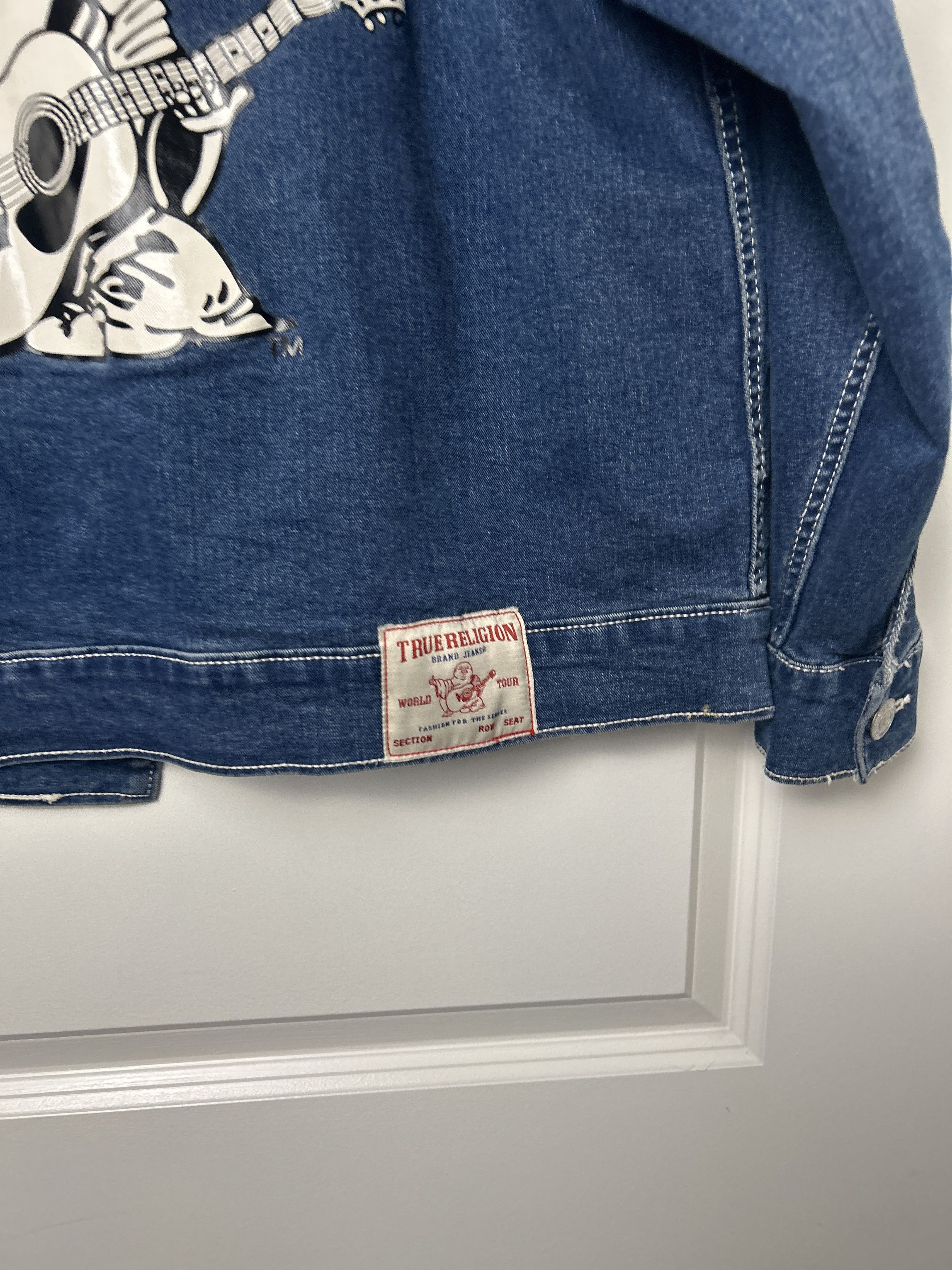 True Religion True Religion denim jacket in an indigo wash Size US M / EU 48-50 / 2 - 3 Thumbnail