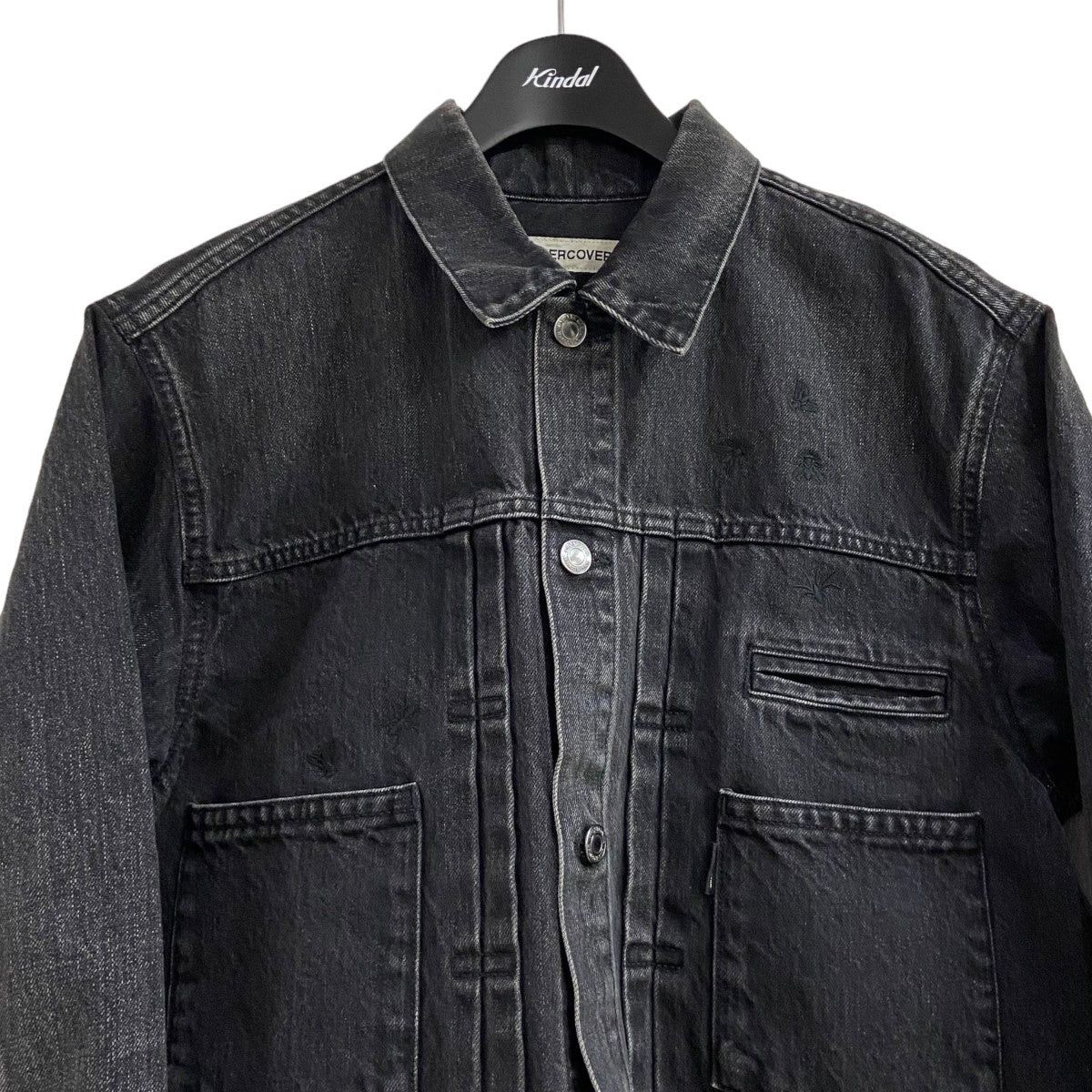 Undercover Undercover 24SS hem zip processing denim jacket Size US M / EU 48-50 / 2 - 3 Thumbnail