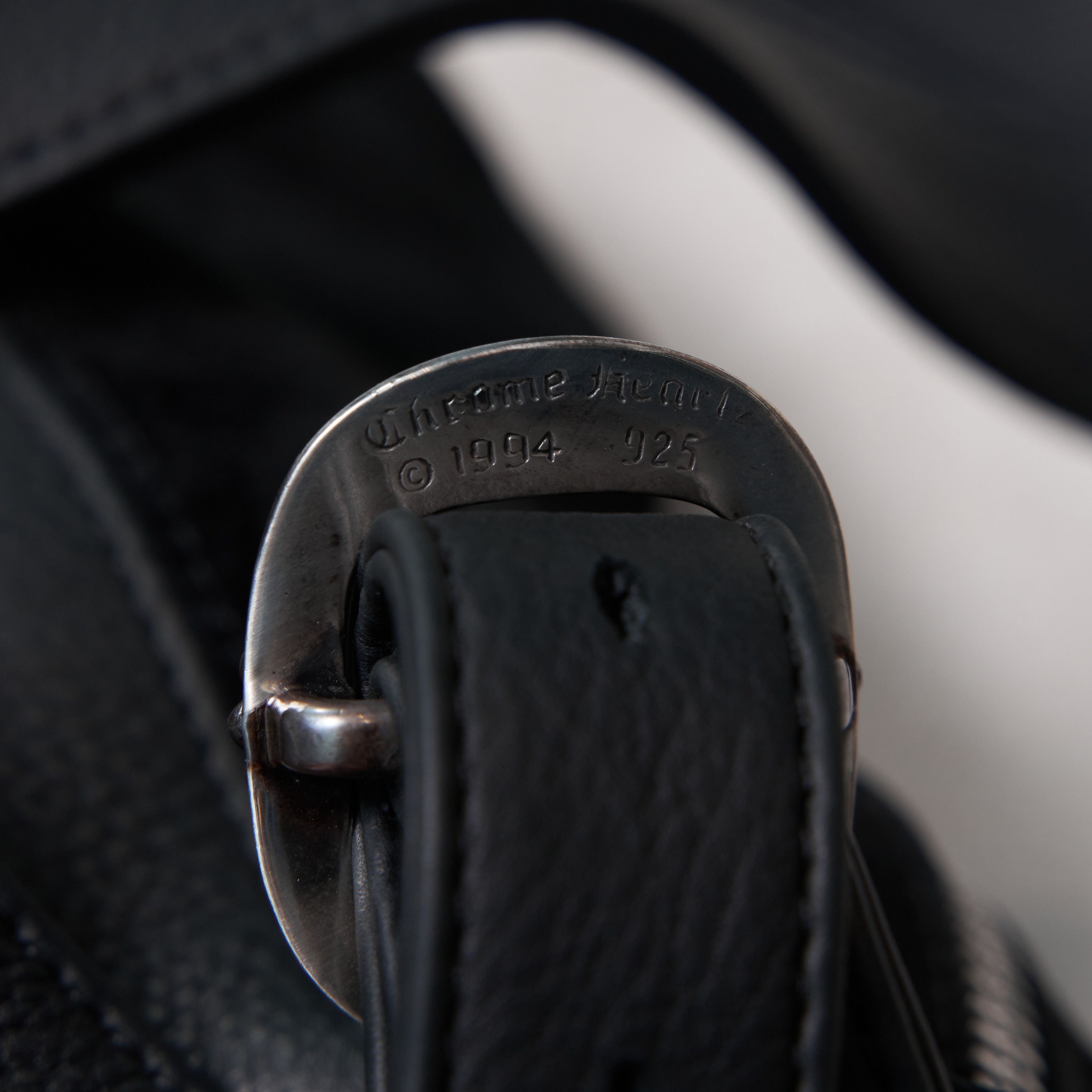 Chrome Hearts CHROME HEARTS Black Leather/Suede Mini Iggy Backpack Size ONE SIZE - 5 Thumbnail