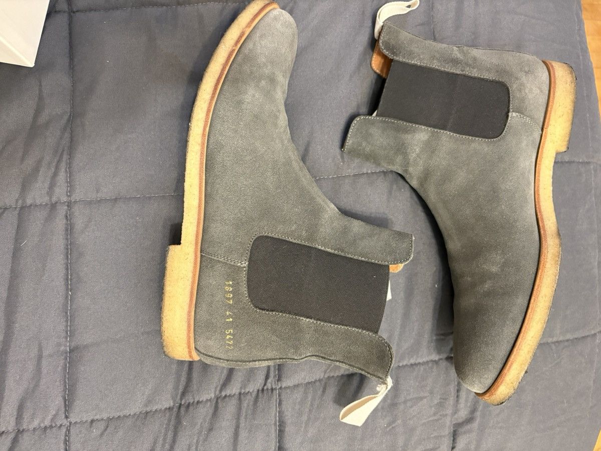 Common Projects CHELSEA - GREY SUEDE - 41 - MADE IN ITALY Size US 8 / EU 41 - 4 Thumbnail