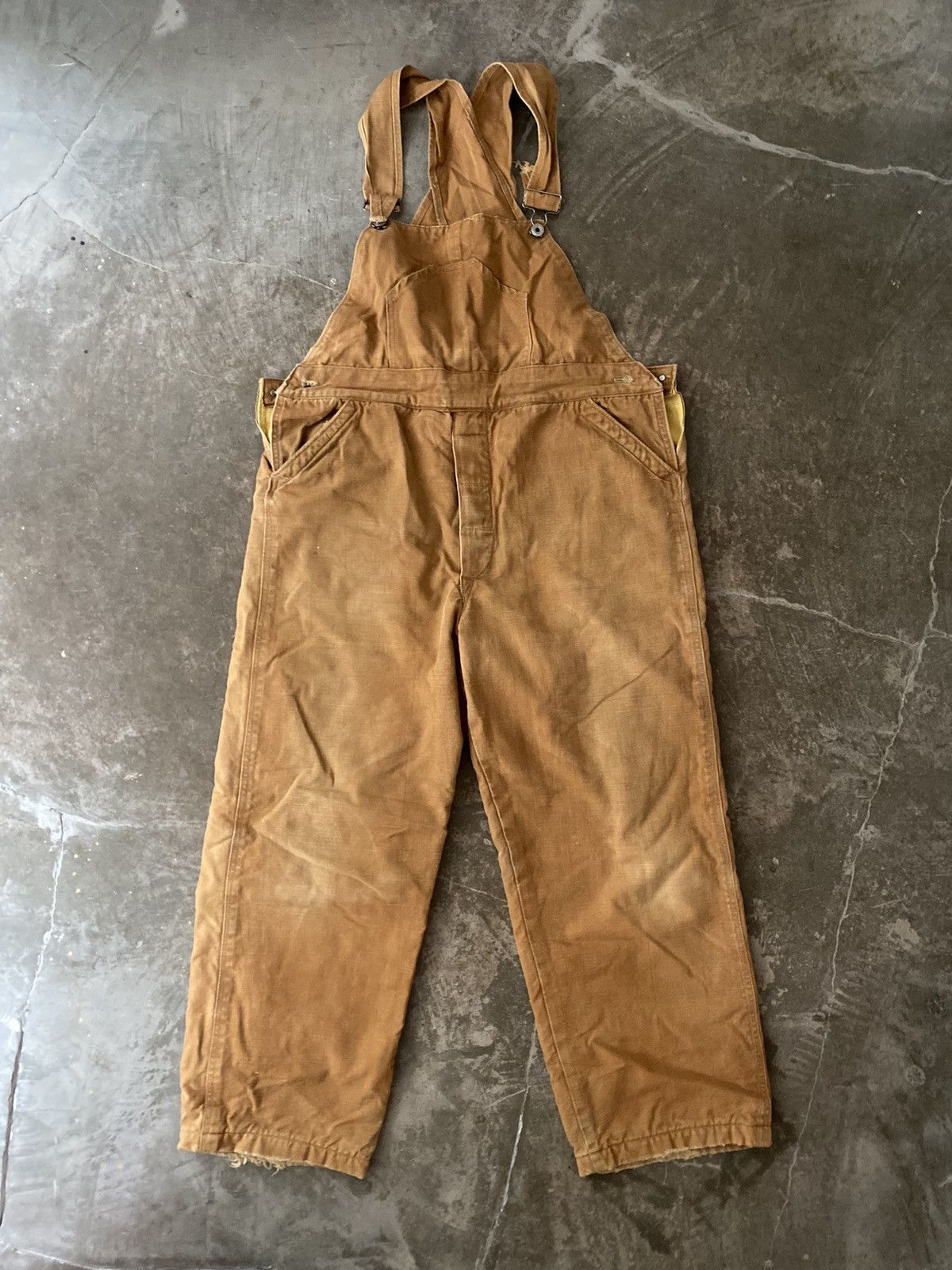 Vintage Vintage Overall Kapital RRL Nigel Cabourn Carhartt Beams 45r Size US 36 / EU 52 - 1 Thumbnail
