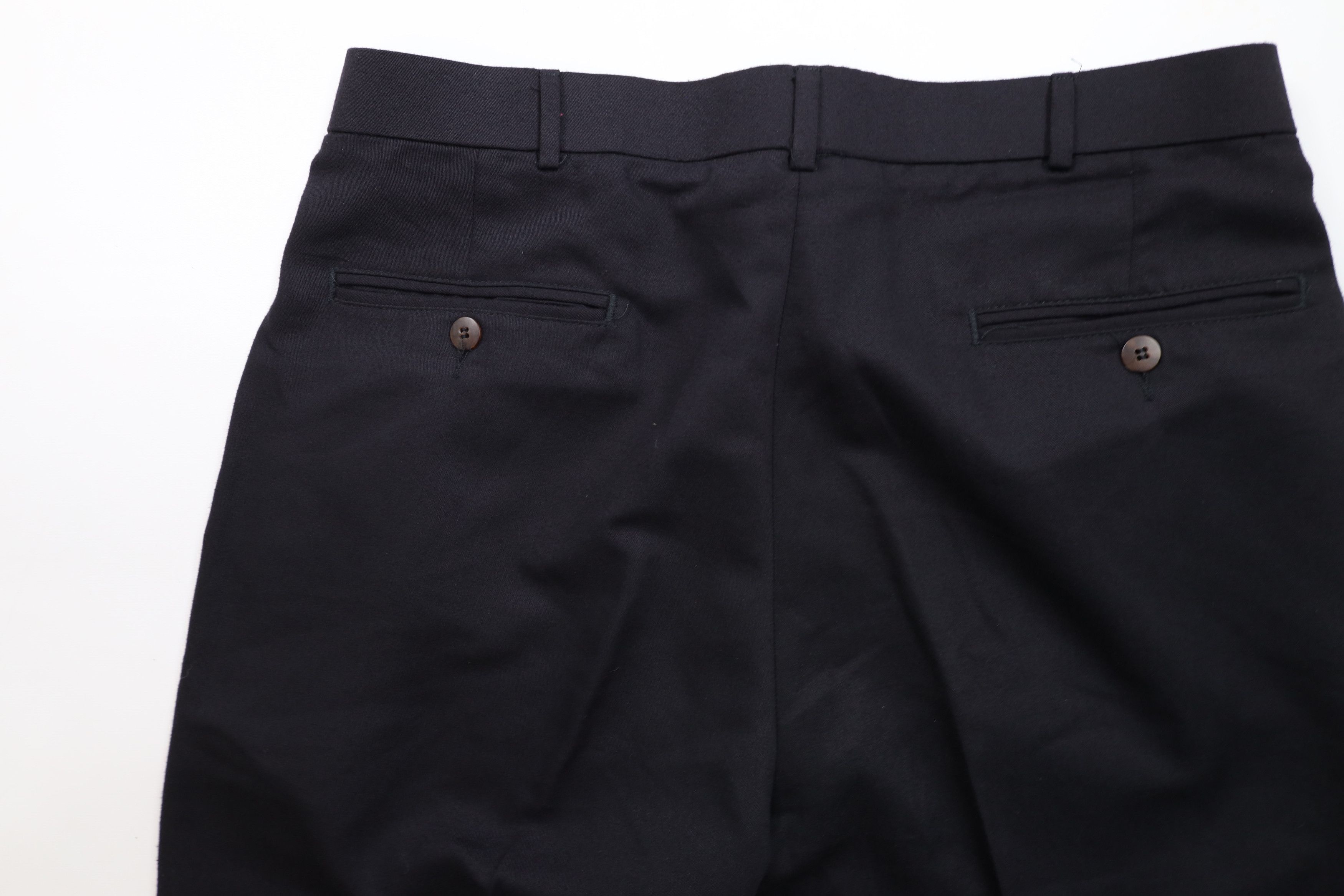Vintage Vintage 90s Streetwear Blend Wide Leg Chino Pants Dark Blue Size US 34 / EU 50 - 14 Thumbnail