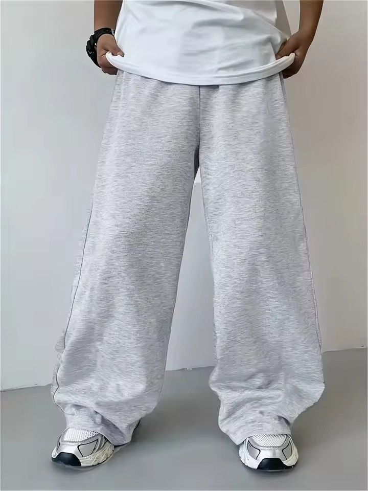 Japanese Brand ULTRA BAGGY WIDE-LEG SWEATPANTS (Y2K STREETWEAR) Size US 29 - 1 Thumbnail