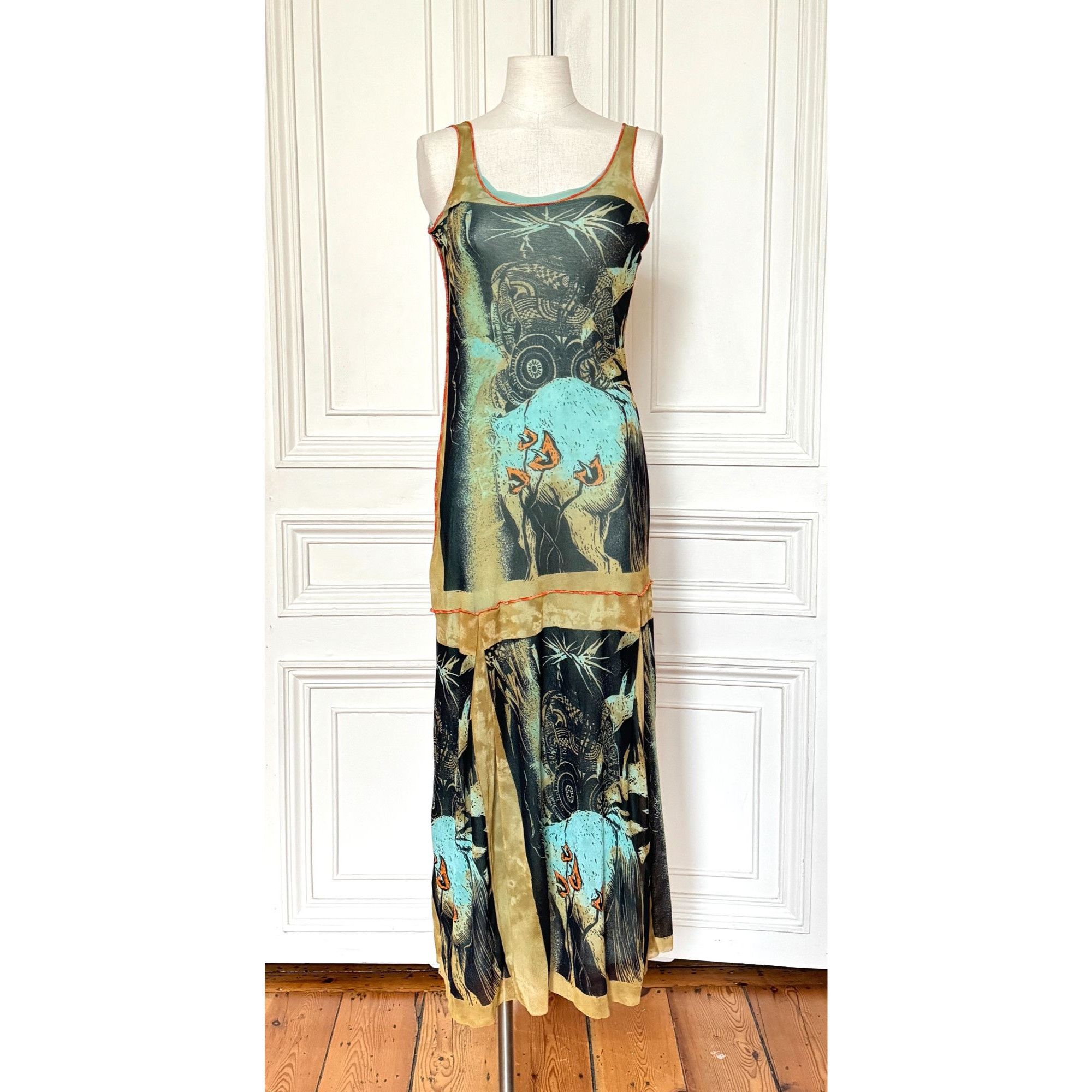 Jean Paul Gaultier VENUS DE MILO MESH DRESS | Grailed