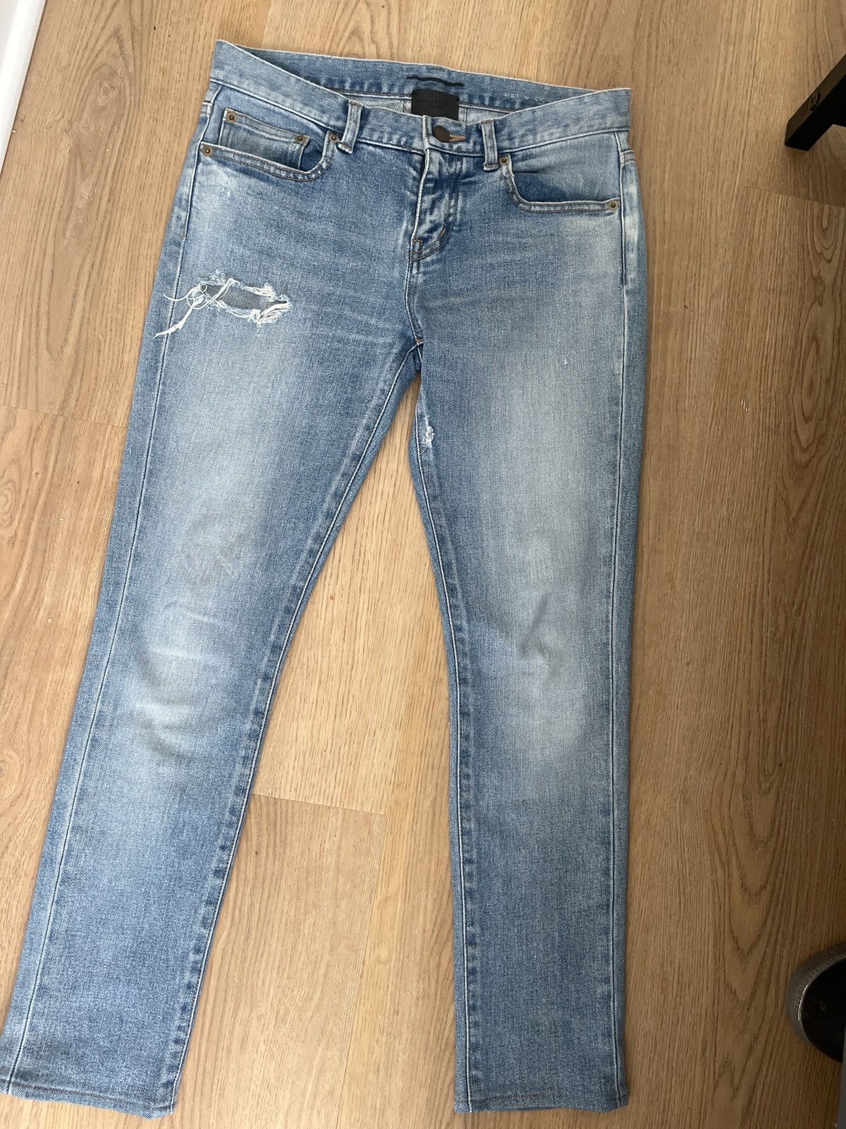 Saint Laurent Paris Saint Laurent SS16 D01 Hedi Slimane Era Size US 26 / EU 42 - 1 Thumbnail