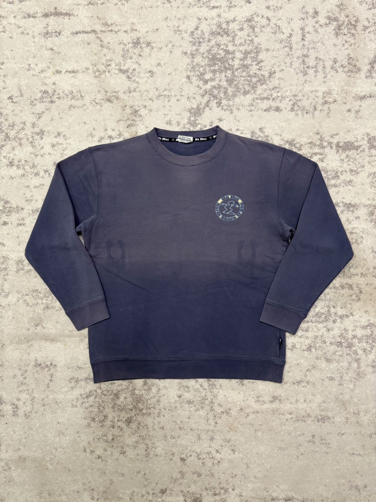Vintage Vintage Da Hui North Shore Surfing Sunfaded Backhit Sweat Size US S / EU 44-46 / 1 - 3 Thumbnail