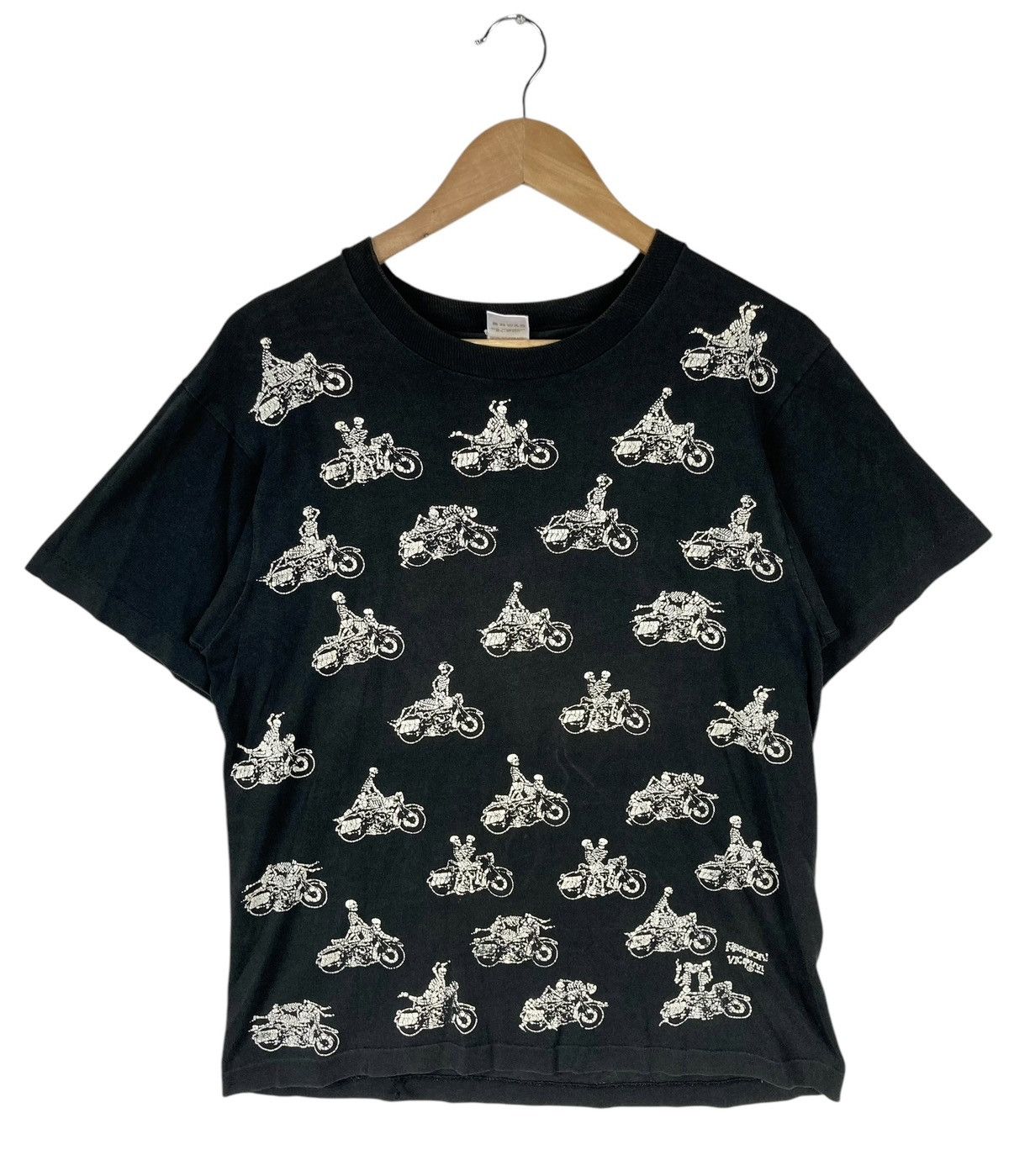 Fashion Victim × Vintage Vintage Fashion Victim Skeleton Skulls Sex Position T-Shirt Size US M / EU 48-50 / 2 - 2 Thumbnail