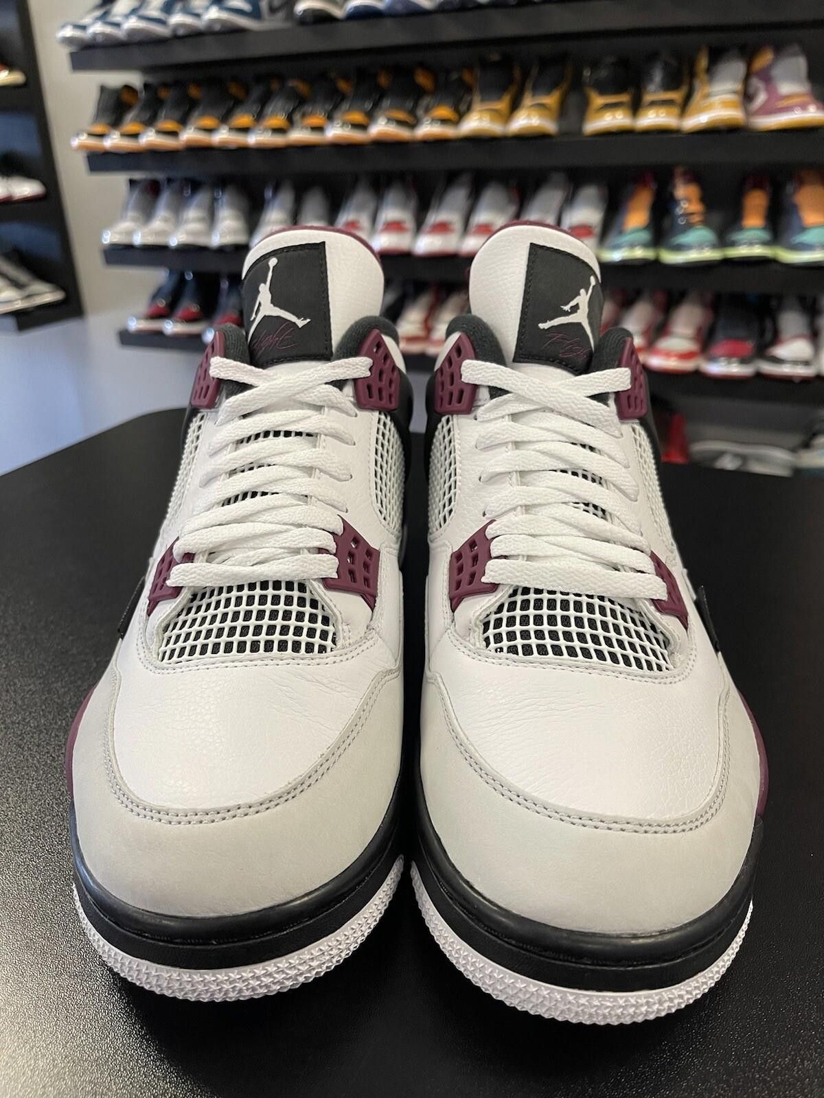 Jordan Brand Size 12 - Nike Air Jordan 4 Retro x Paris Saint-Germain Size US 12 / EU 45 - 2 Thumbnail