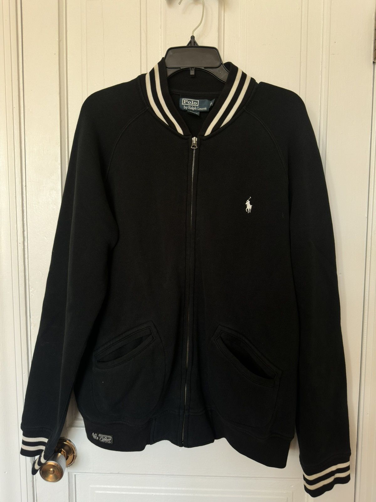 Polo Ralph Lauren Polo Ralph Lauren Baseball Zip Up Sz XL Size US XL / EU 56 / 4 - 1 Thumbnail