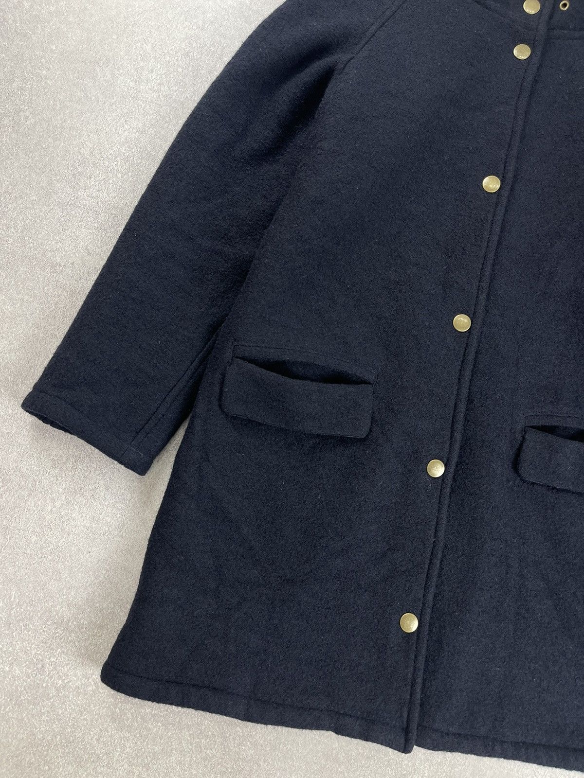 A.P.C. A.P.C. Rue Madame Paris Navy Wool Duffle Coat Jacket Size 34 Size XXS / US 00 / IT 34 - 3 Thumbnail