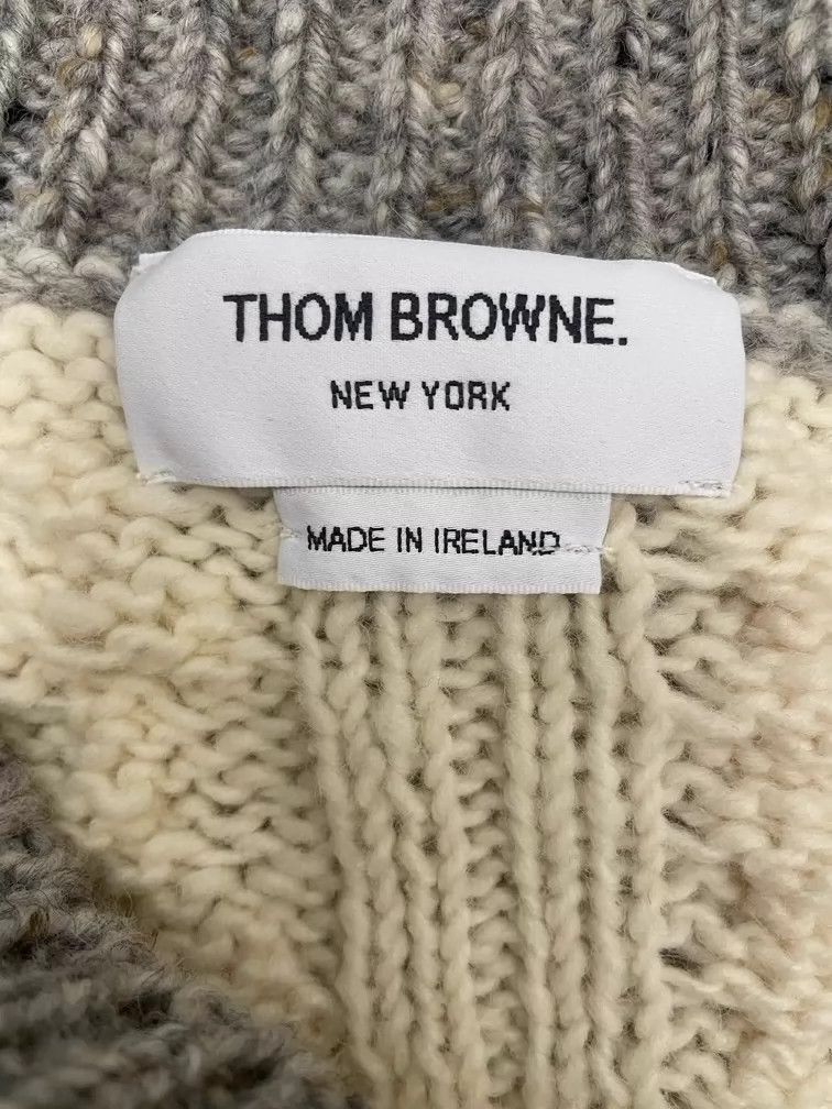 Thom Browne Thom Browne size0 Blue and red wool sweater Size US XS / EU 42 / 0 - 5 Thumbnail