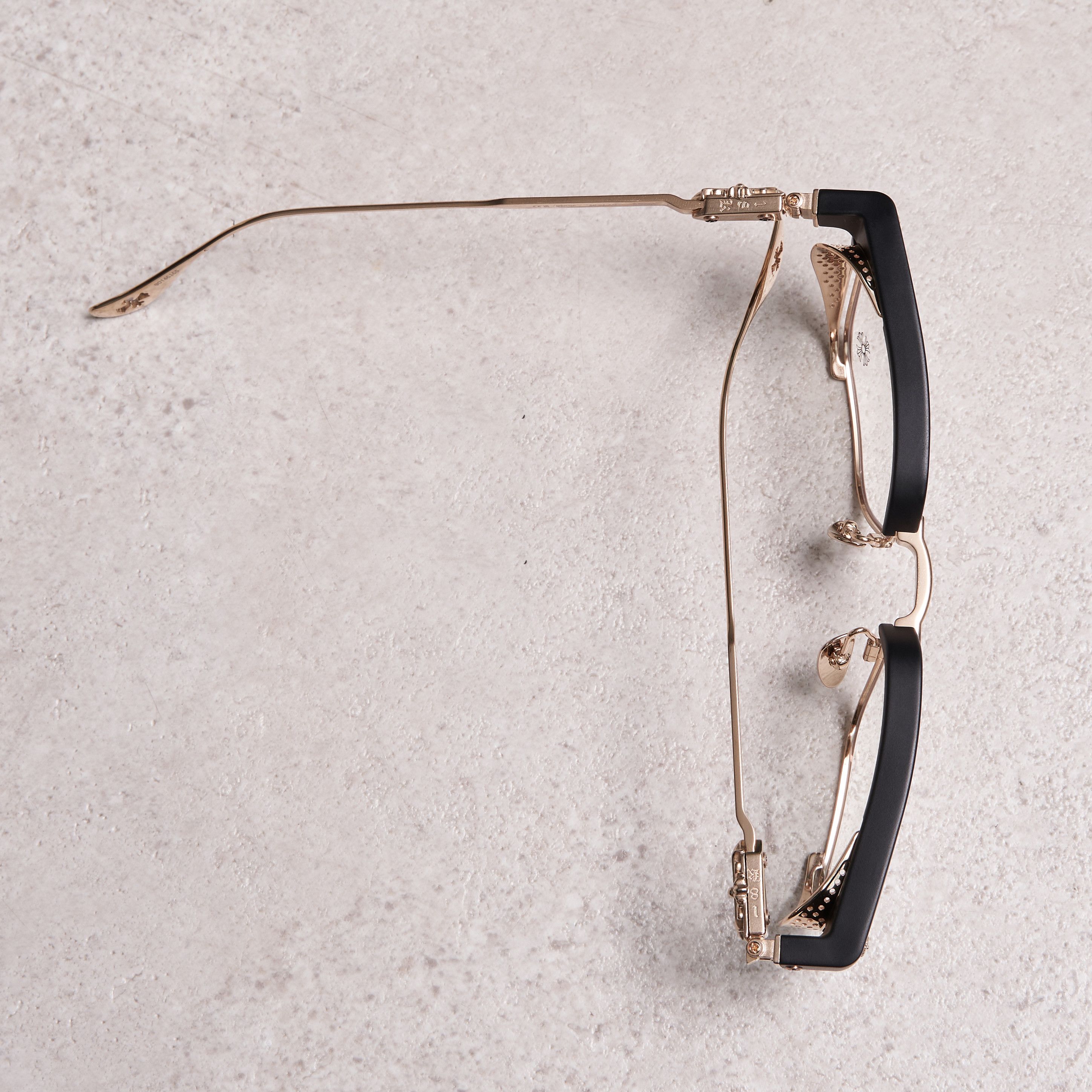 Chrome Hearts CHROME HEARTS LGMA Matte Black/Gold Plated Size ONE SIZE - 3 Thumbnail