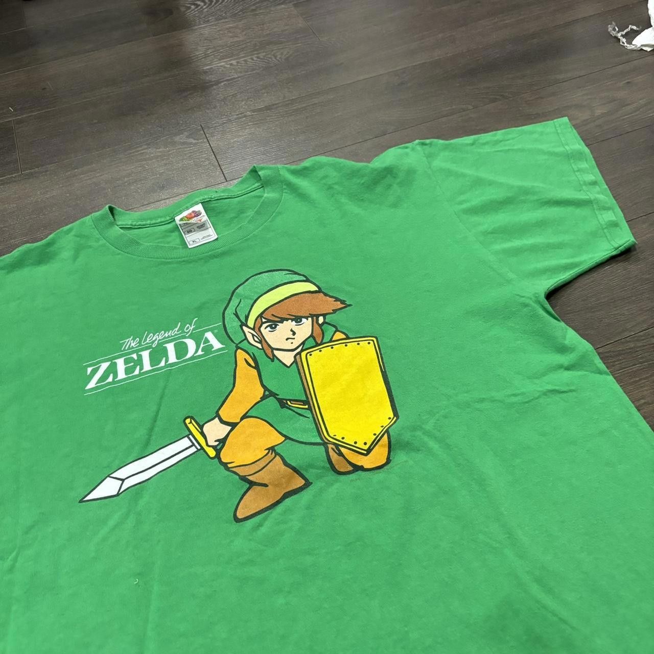 Fruit Of The Loom Vintage The Legend Of Zelda T Shirt 00s XL Size US XL / EU 56 / 4 - 1 Thumbnail