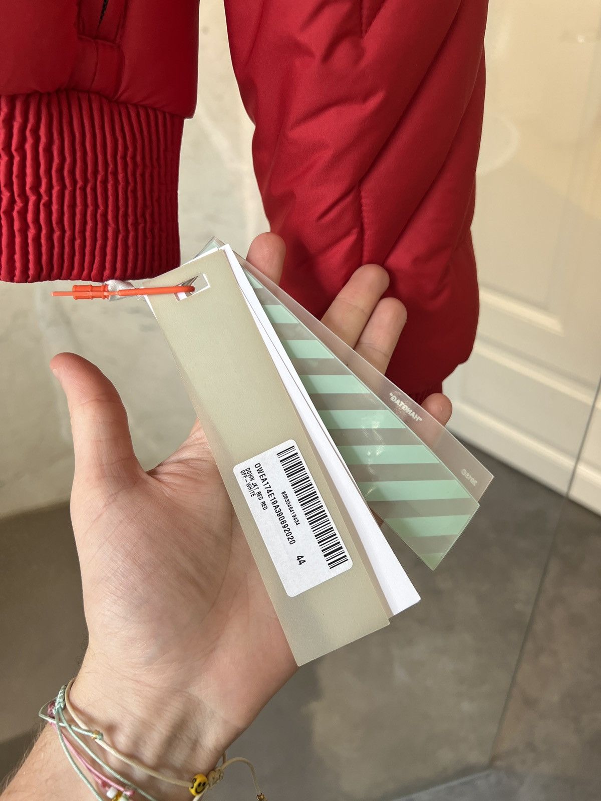 Off-White Off White Red Downjacket Size US S / EU 44-46 / 1 - 25 Thumbnail