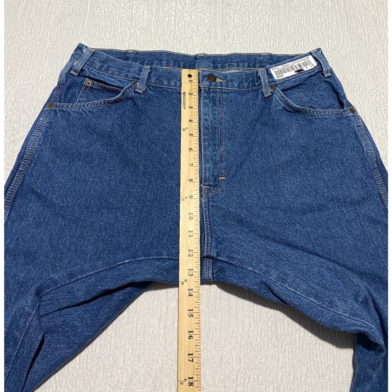 Dickies Dickies Jeans Carpenter Mens Size 36×32 Blue Relaxed Regular 5-Pocket Denim Workwear Pants Mens Jeans Size US 36 / EU 52 - 6 Thumbnail