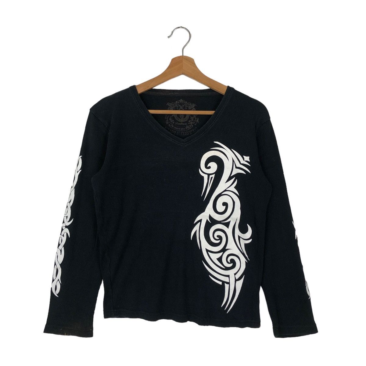 Japanese Brand 🔥RARE CHROME HEARTS INSPIRE LONG SLEEVE T-SHIRT EUPHUISTIC Size US M / EU 48-50 / 2 - 1 Thumbnail