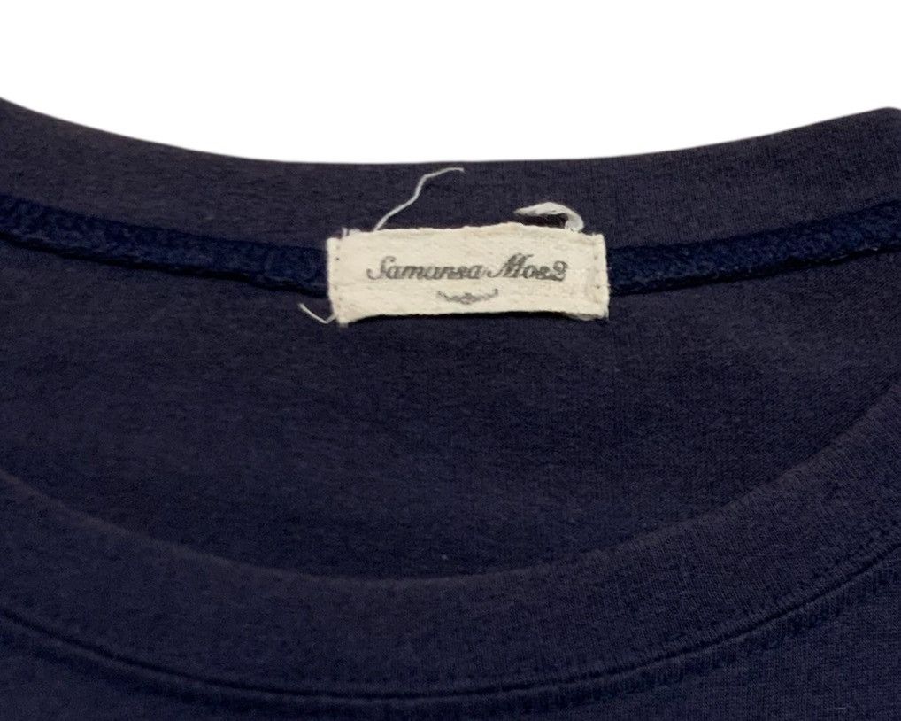 Japanese Brand Samansa Mos2 Women T-Shirt Size M / US 6-8 / IT 42-44 - 2 Thumbnail