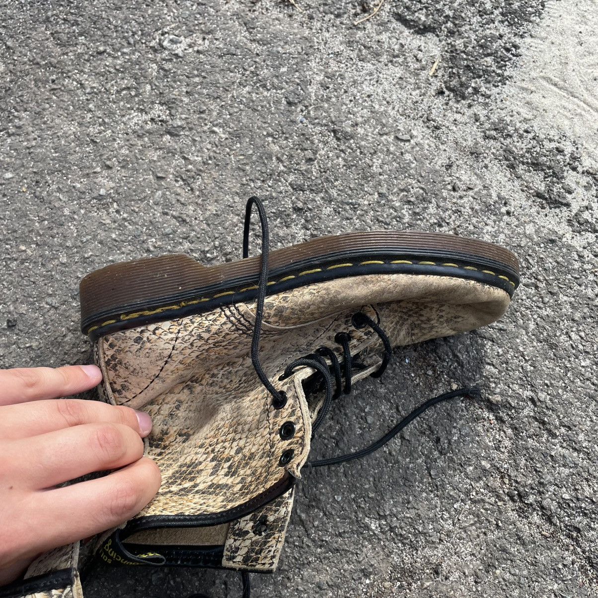 Dr. Martens Doc Dr. Martens anaconda boots snake shoes British Size US 5 / EU 37 - 8 Thumbnail