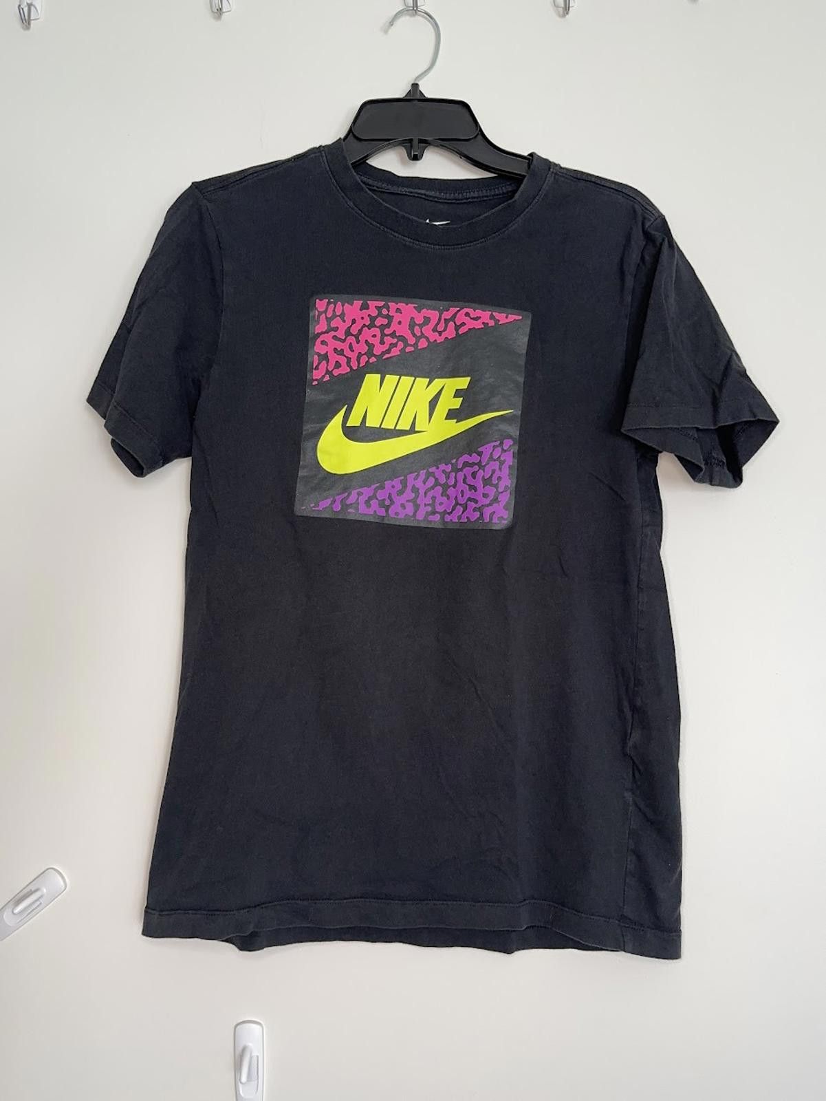 Nike NIKE The Nike Tee Cheetah Print - Sz. Small Size S / US 4 / IT 40 - 1 Thumbnail