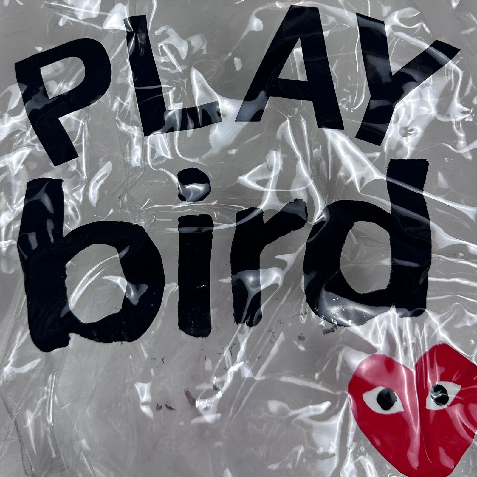 Comme des Garcons PLAY PLAY bird Translucent Tote Bag Size ONE SIZE - 3 Thumbnail