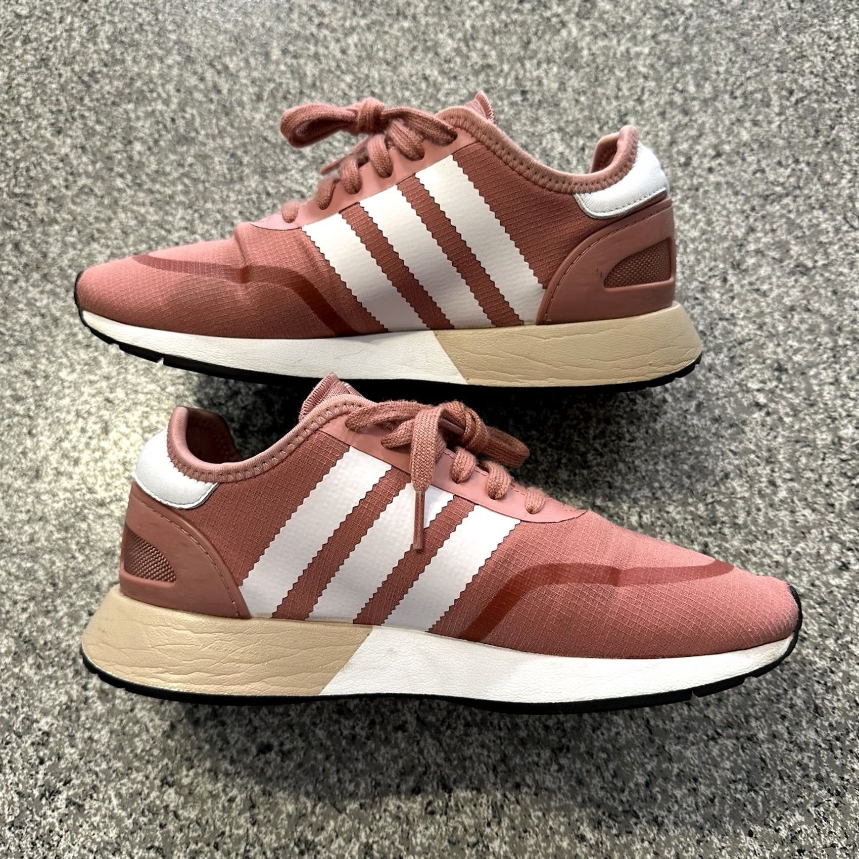 Adidas Adidas N-5923 Sneakers Womens 7 Low Top Trainers Ash Pink White AQ0267 Size US 7 / IT 37 - 3 Thumbnail