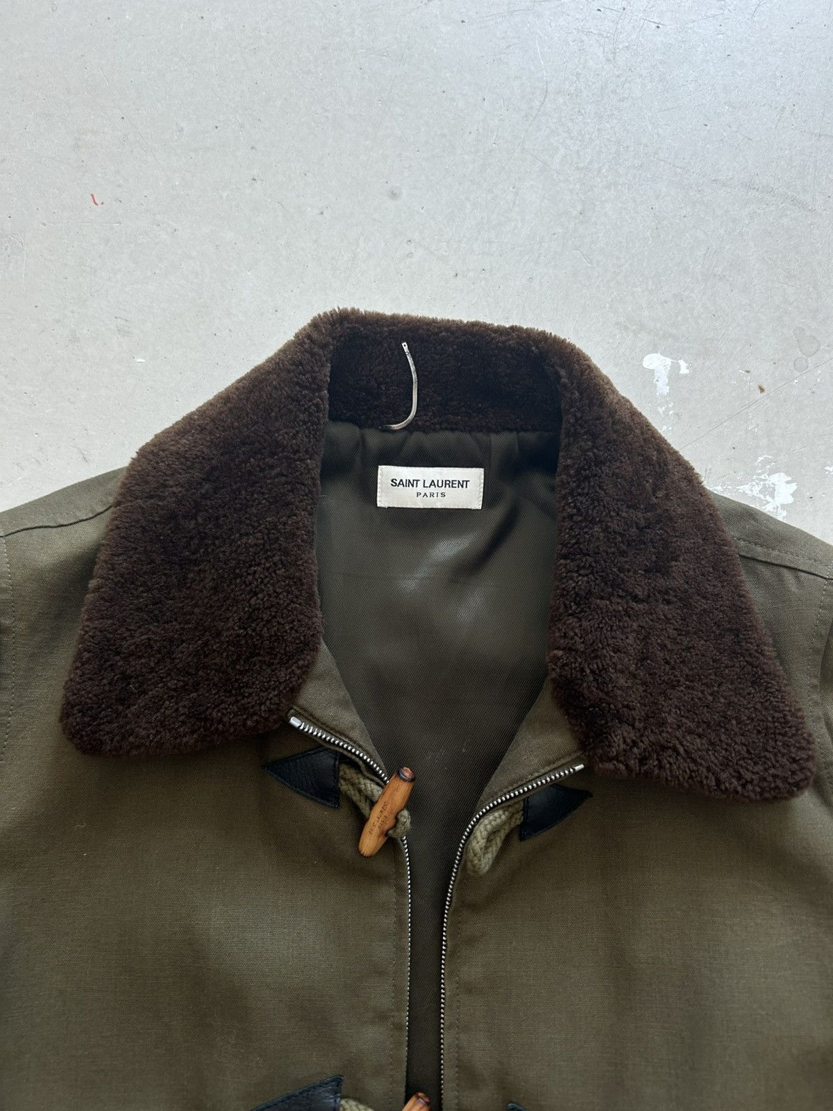Saint Laurent Paris Saint Laurent Paris Light khaki jacket Size US L / EU 52-54 / 3 - 4 Thumbnail