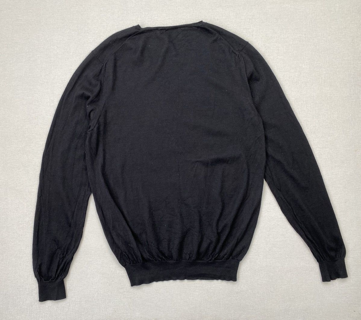 Prada Men’s PRADA V-Neck Cashmere/Silk Sweater size 54 Size US L / EU 52-54 / 3 - 6 Thumbnail