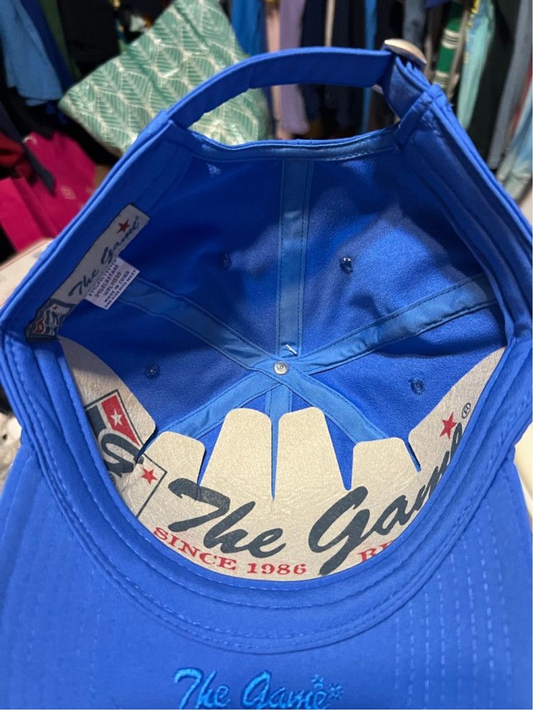 The Game Unisex The Game Baseball Cap Blue/Orange Size One Size Size ONE SIZE - 5 Thumbnail